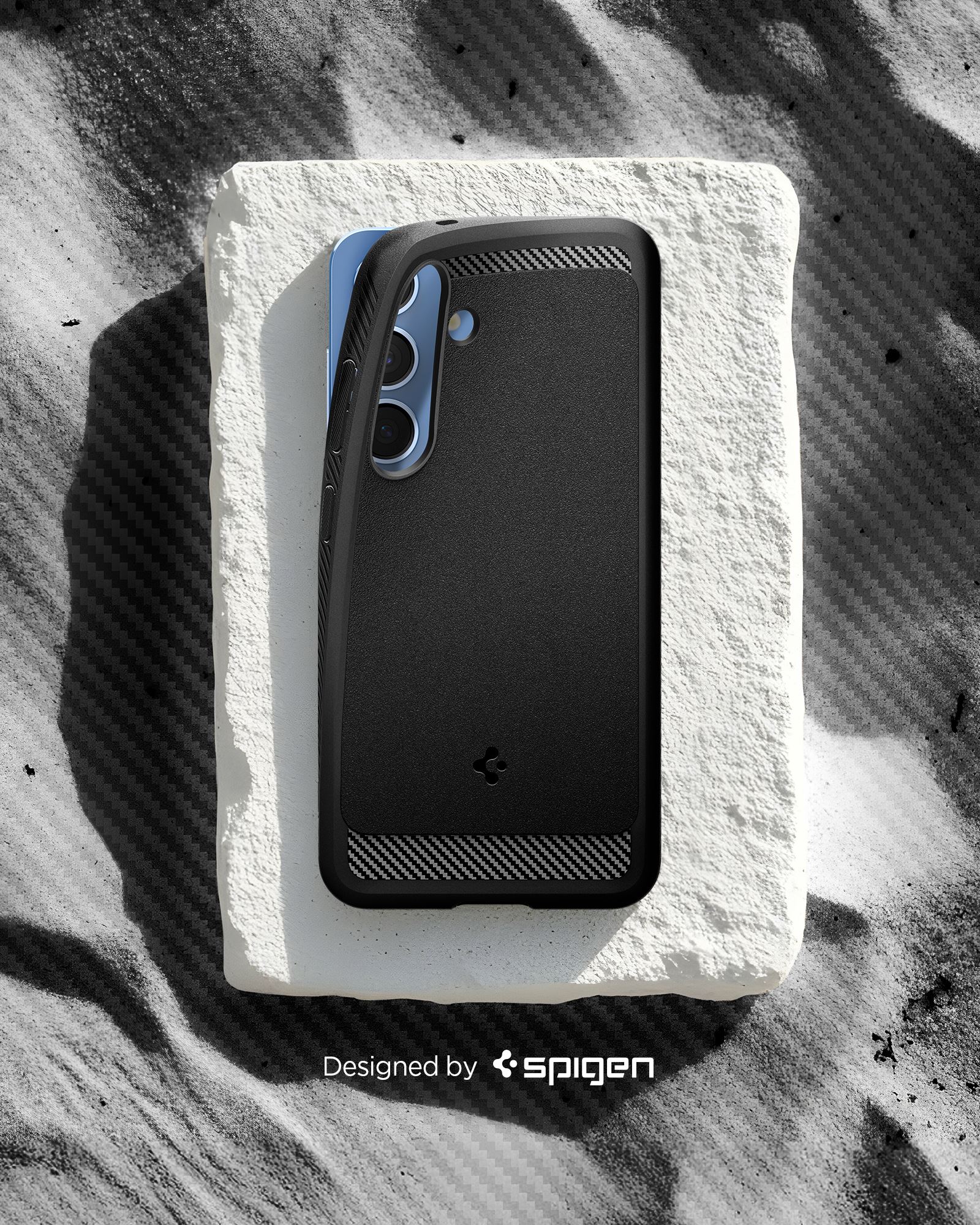 Spigen Rugged Armor MagSafe, matte black - Samsung Galaxy S25+ (16)