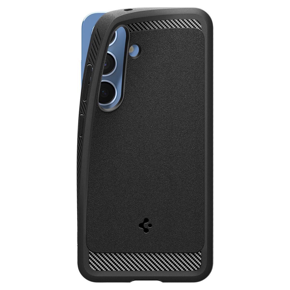 Spigen Rugged Armor MagSafe, matte black - Samsung Galaxy S25+ (3)