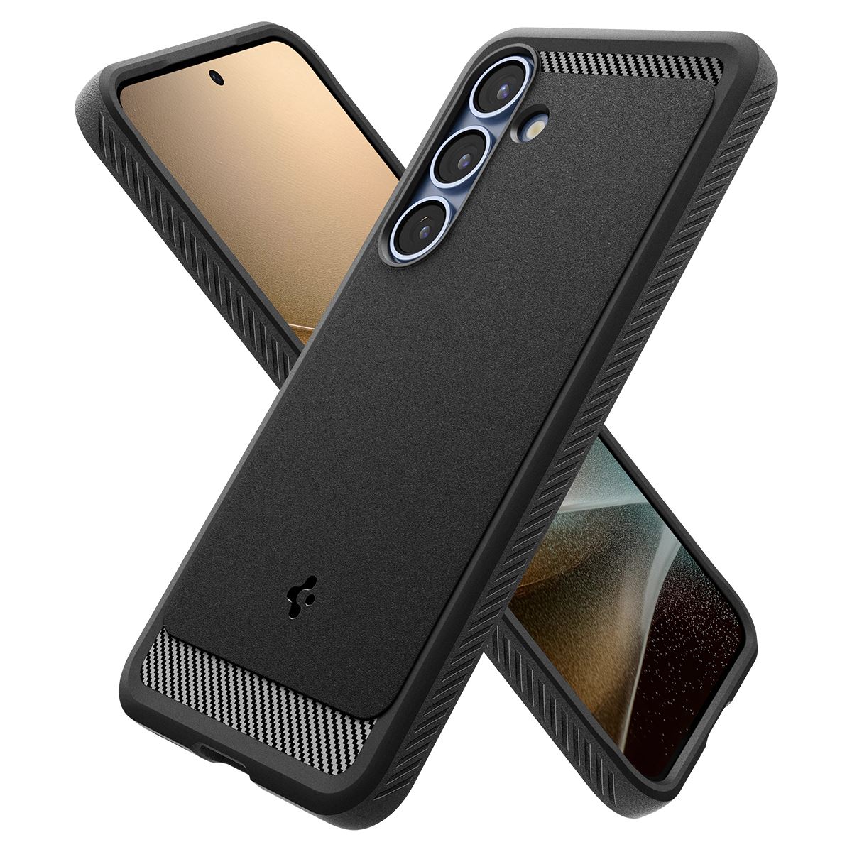 Spigen Rugged Armor MagSafe, matte black - Samsung Galaxy S25+ (8)