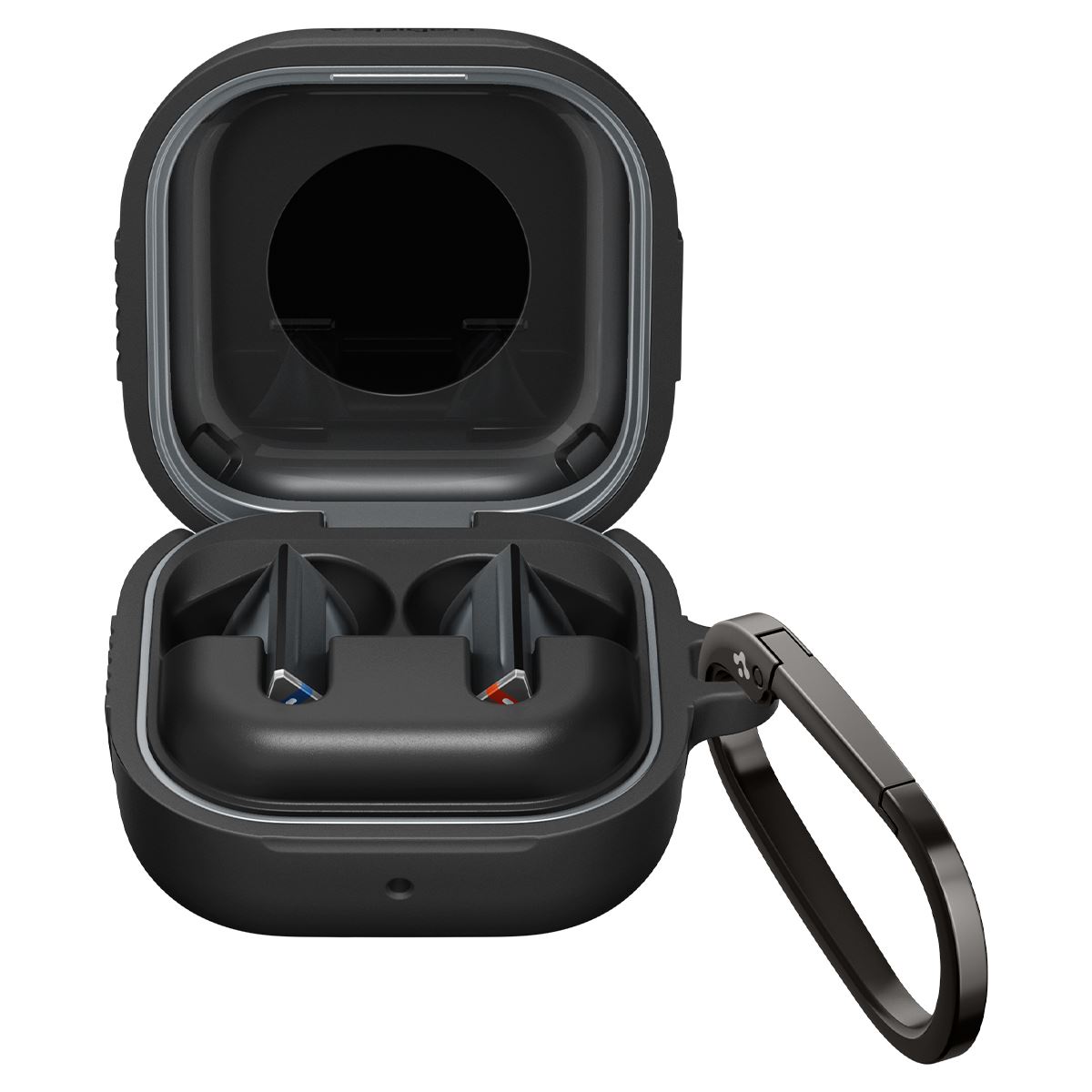Spigen Rugged Armor, matte black - Samsung Galaxy Buds 4 Pro/4 (4)