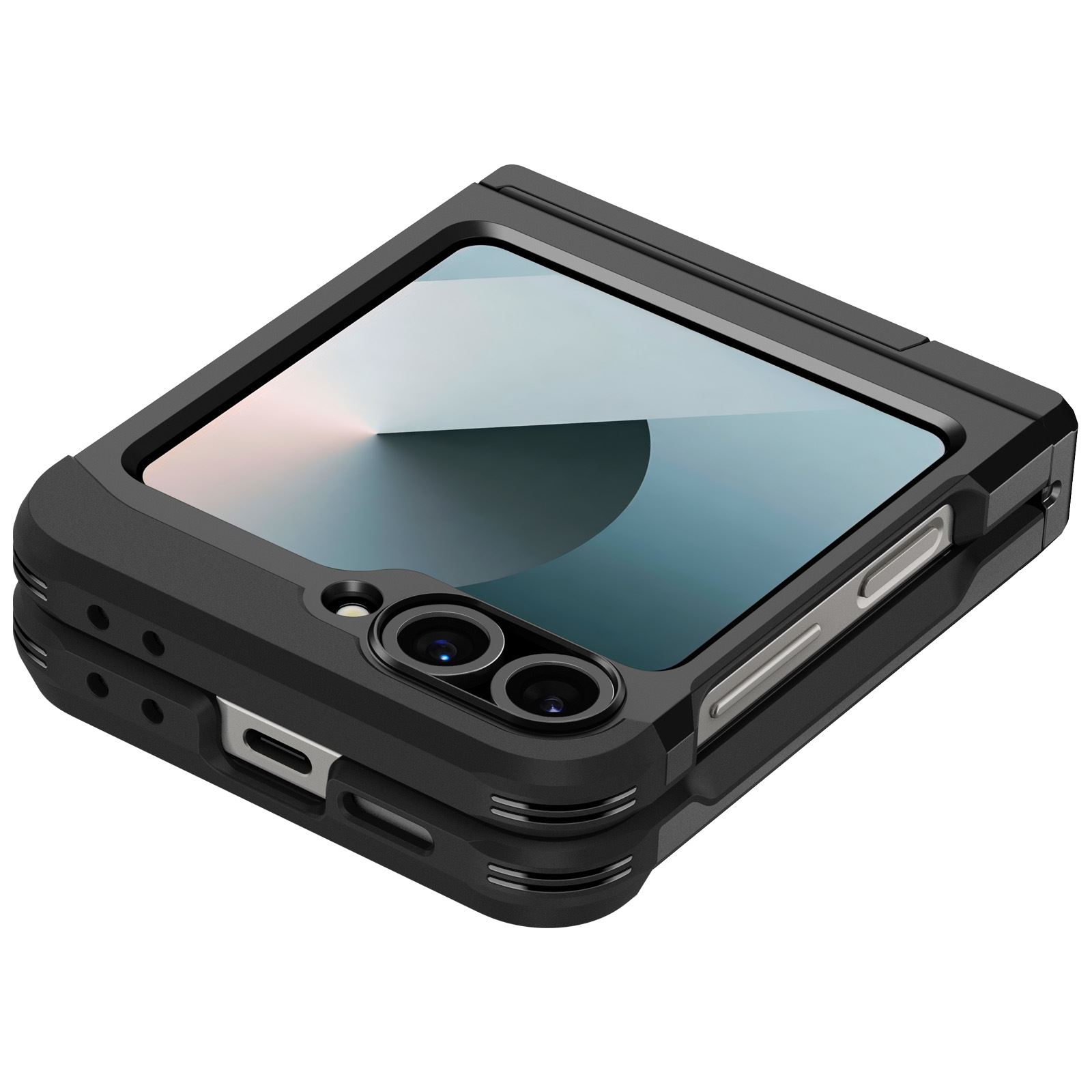 Spigen Tough Armor Pro MagSafe, black - Samsung Galaxy Z Flip7 FE/Flip 6 (5)