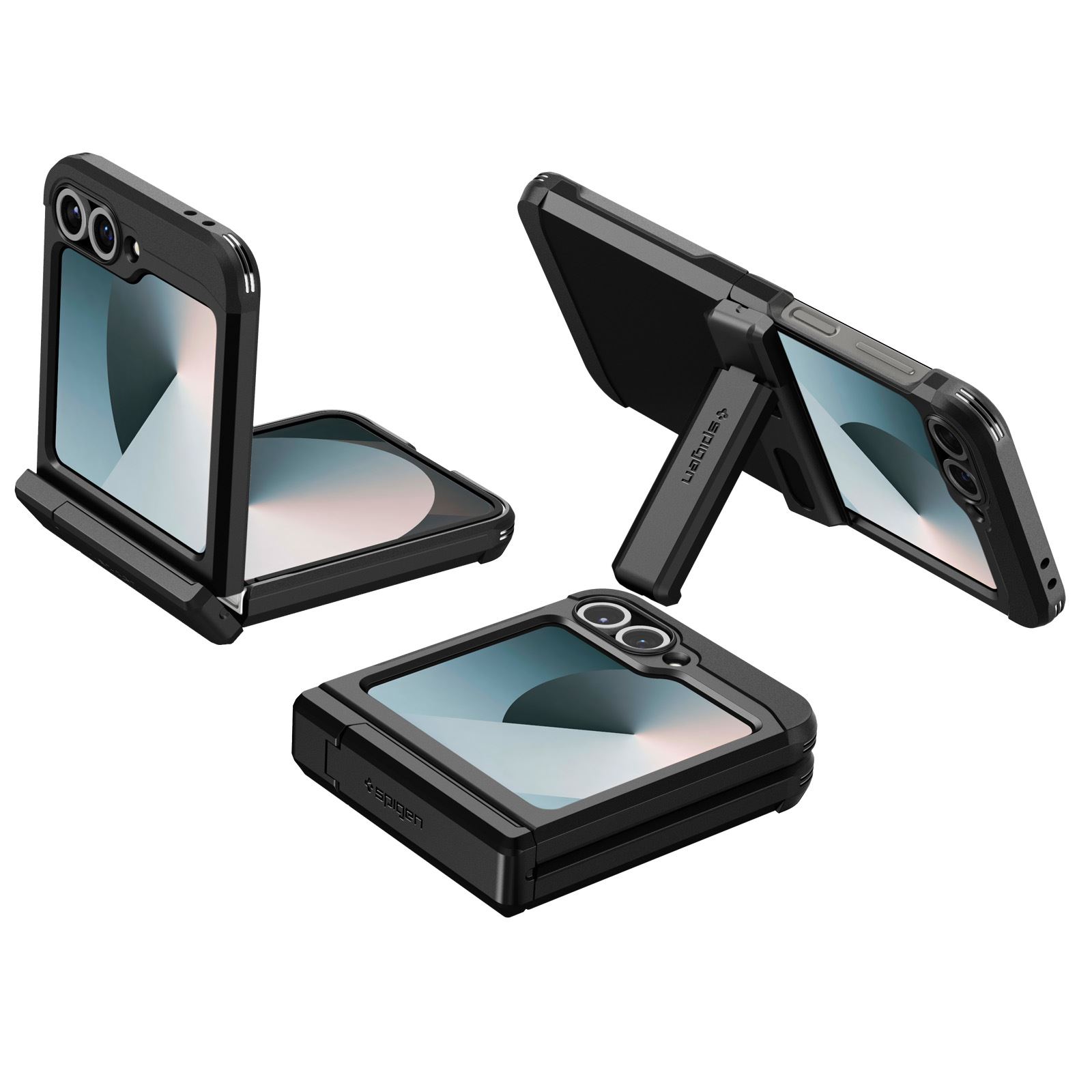 Spigen Tough Armor Pro MagSafe, black - Samsung Galaxy Z Flip7 FE/Flip 6 (6)