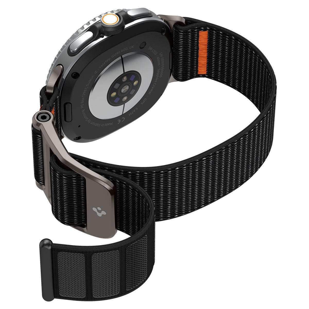 Spigen DuraPro Flex, black - Samsung Galaxy Watch 8 (40/44/46mm) (10)