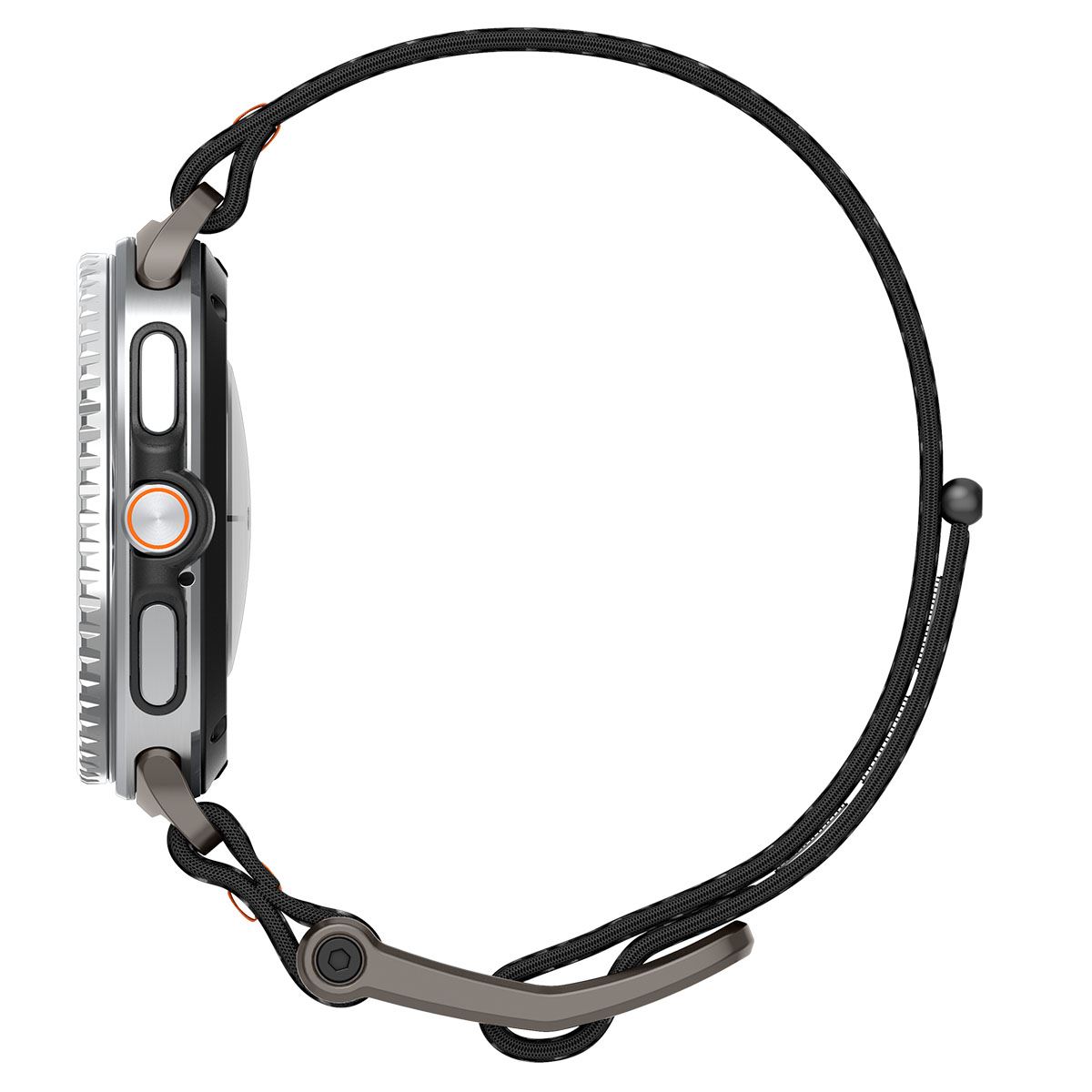 Spigen DuraPro Flex, black - Samsung Galaxy Watch 8 (40/44/46mm) (3)