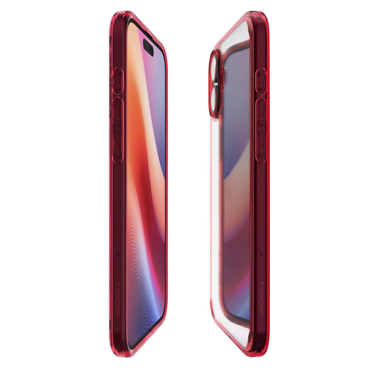 Spigen Ultra Hybrid, red crystal - iPhone 16 (3)