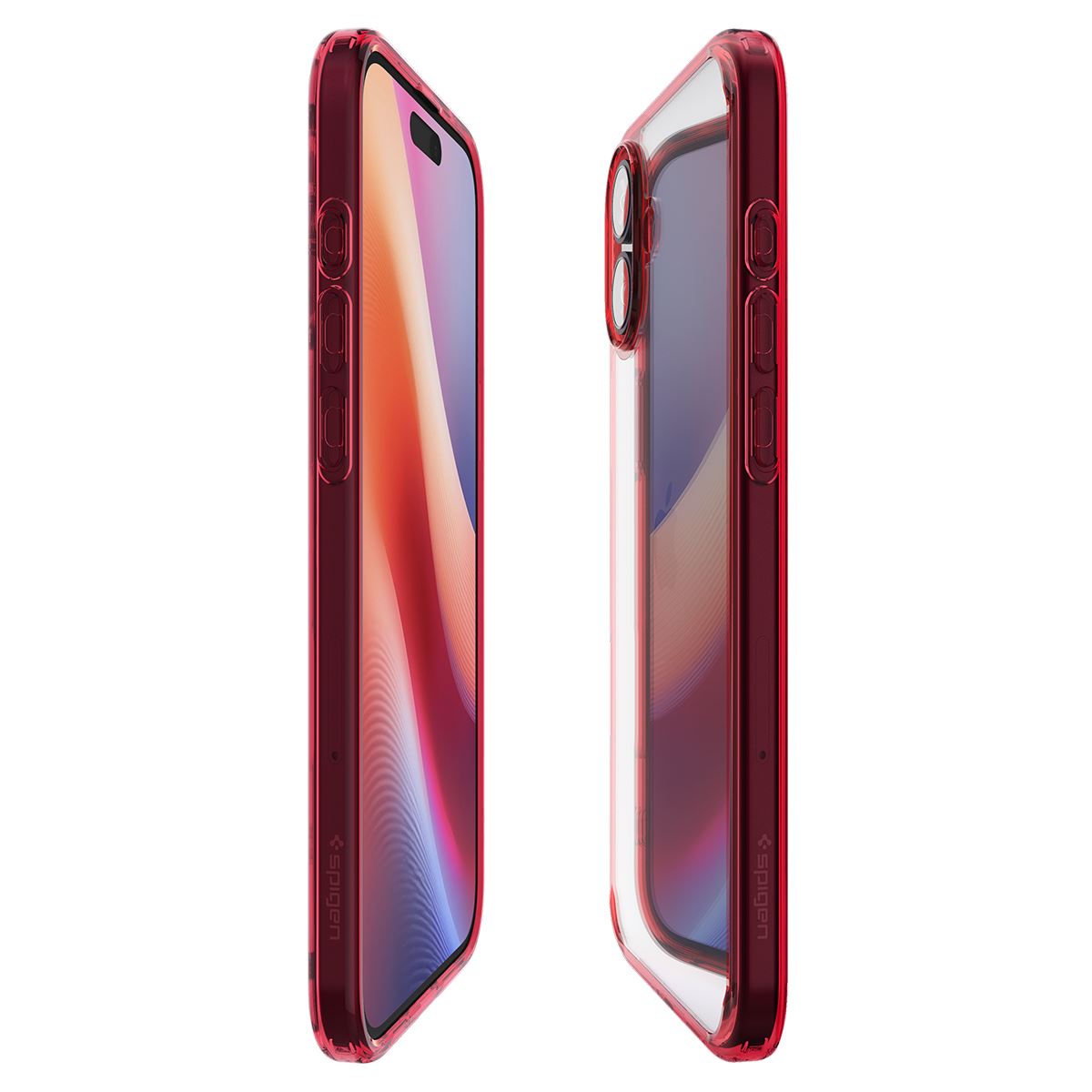 Spigen Ultra Hybrid, red crystal - iPhone 16 (6)