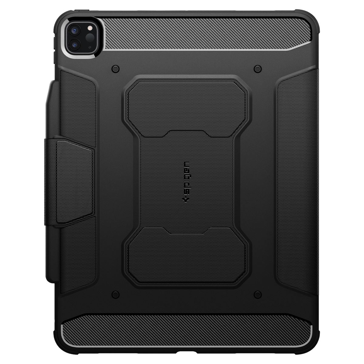 Spigen Rugged Armor Pro, black - iPad Pro 13" 2024 (2)