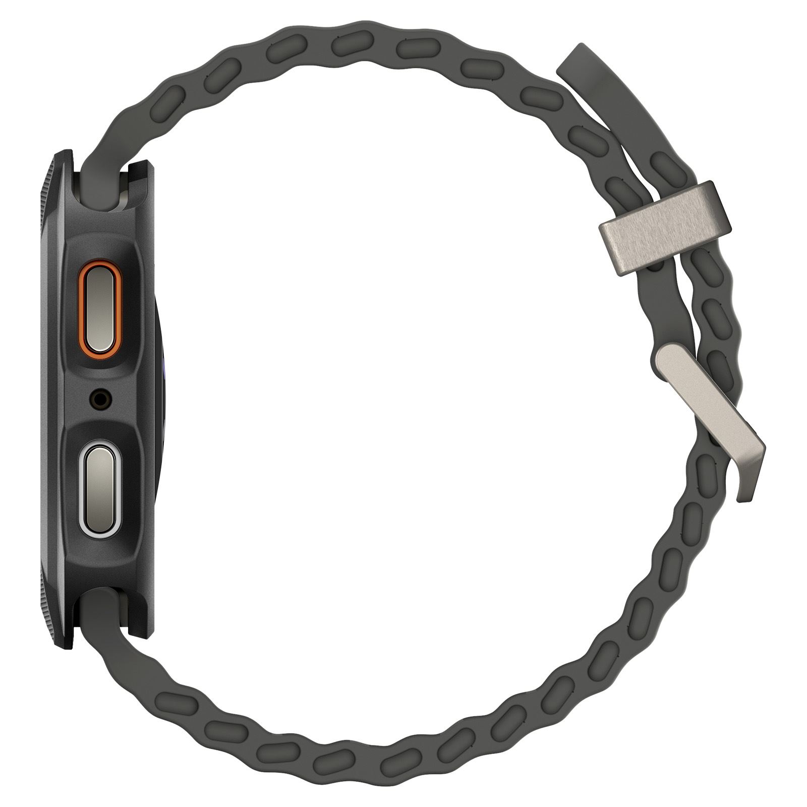Spigen Liquid Air, matte black - Samsung Galaxy Watch 8 (40mm) (4)