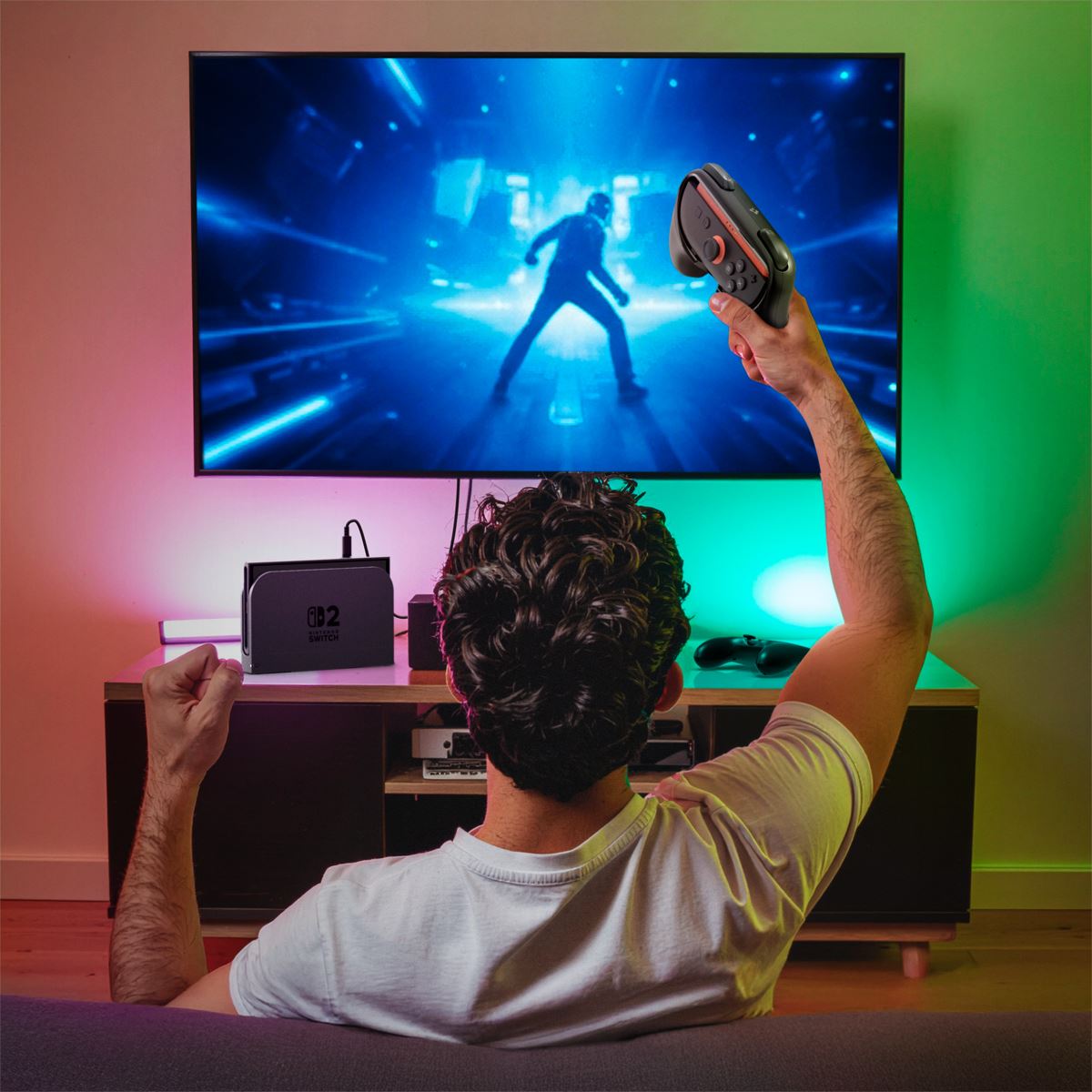 Spigen Joy-Con Grip NS100, black -  Nintendo Switch 2 (19)