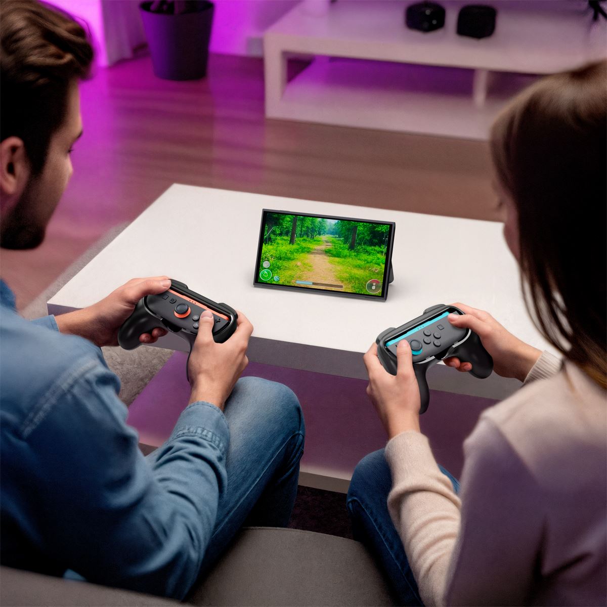 Spigen Joy-Con Grip NS100, black -  Nintendo Switch 2 (20)