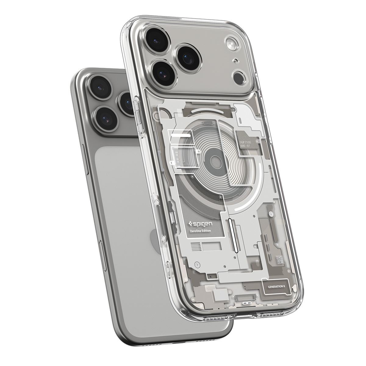 Spigen Ultra Hybrid MagSafe, zero one natural titanium - iPhone 17 Pro (5)