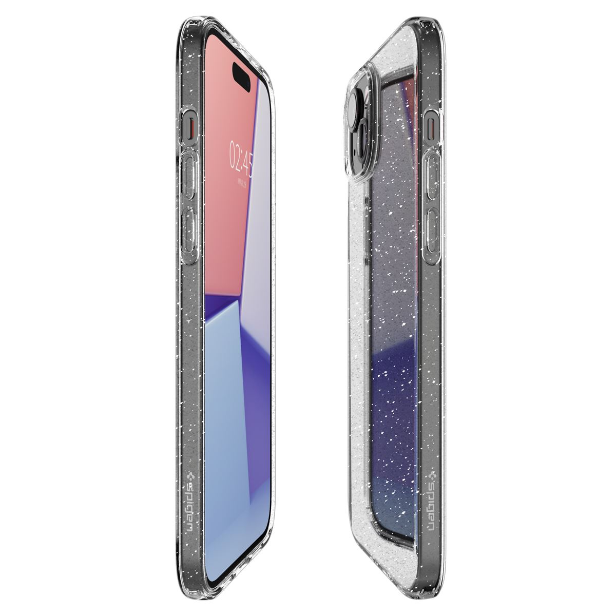 Spigen Liquid Crystal Glitter, crystal quartz - iPhone 15 (10)