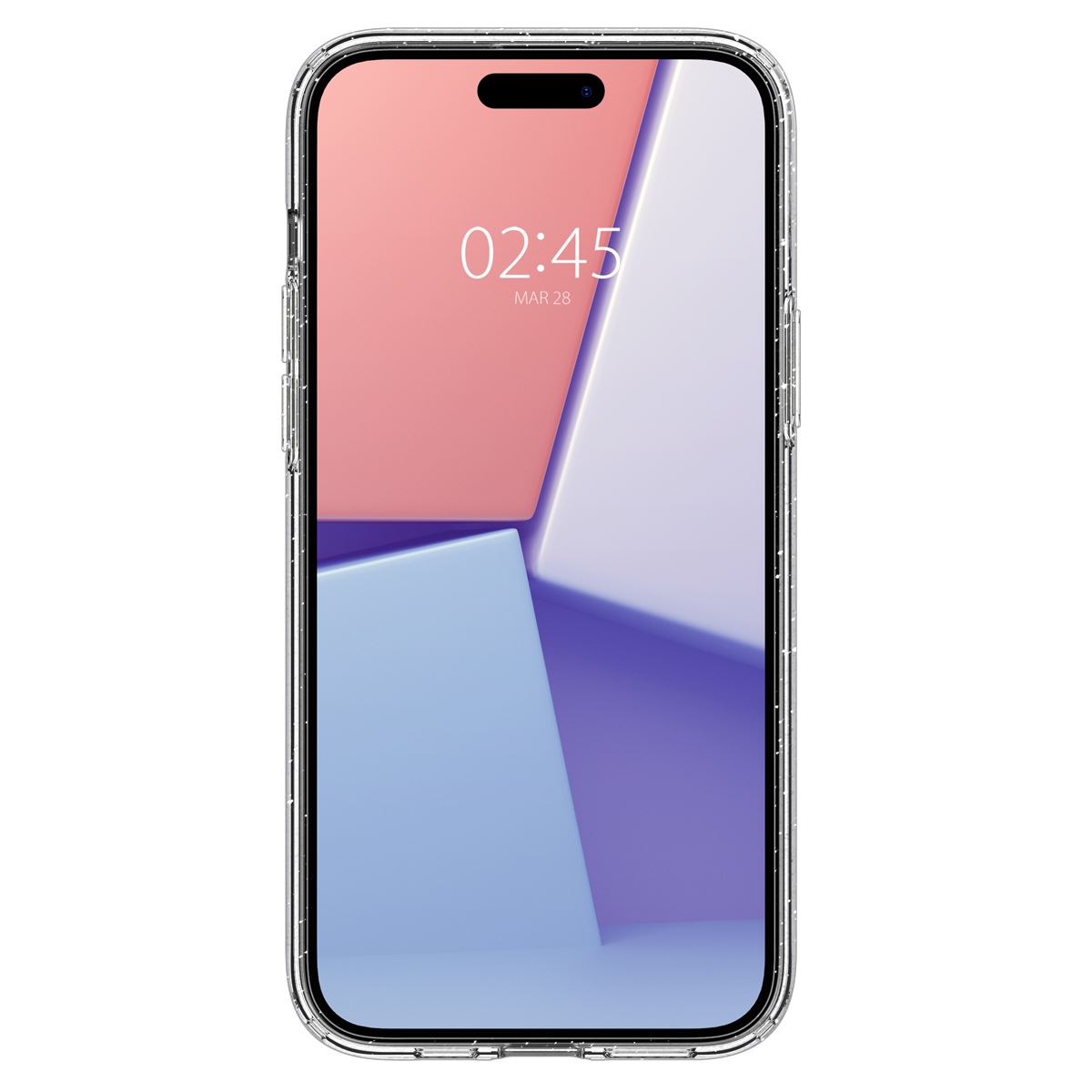 Spigen Liquid Crystal Glitter, crystal quartz - iPhone 15 (3)