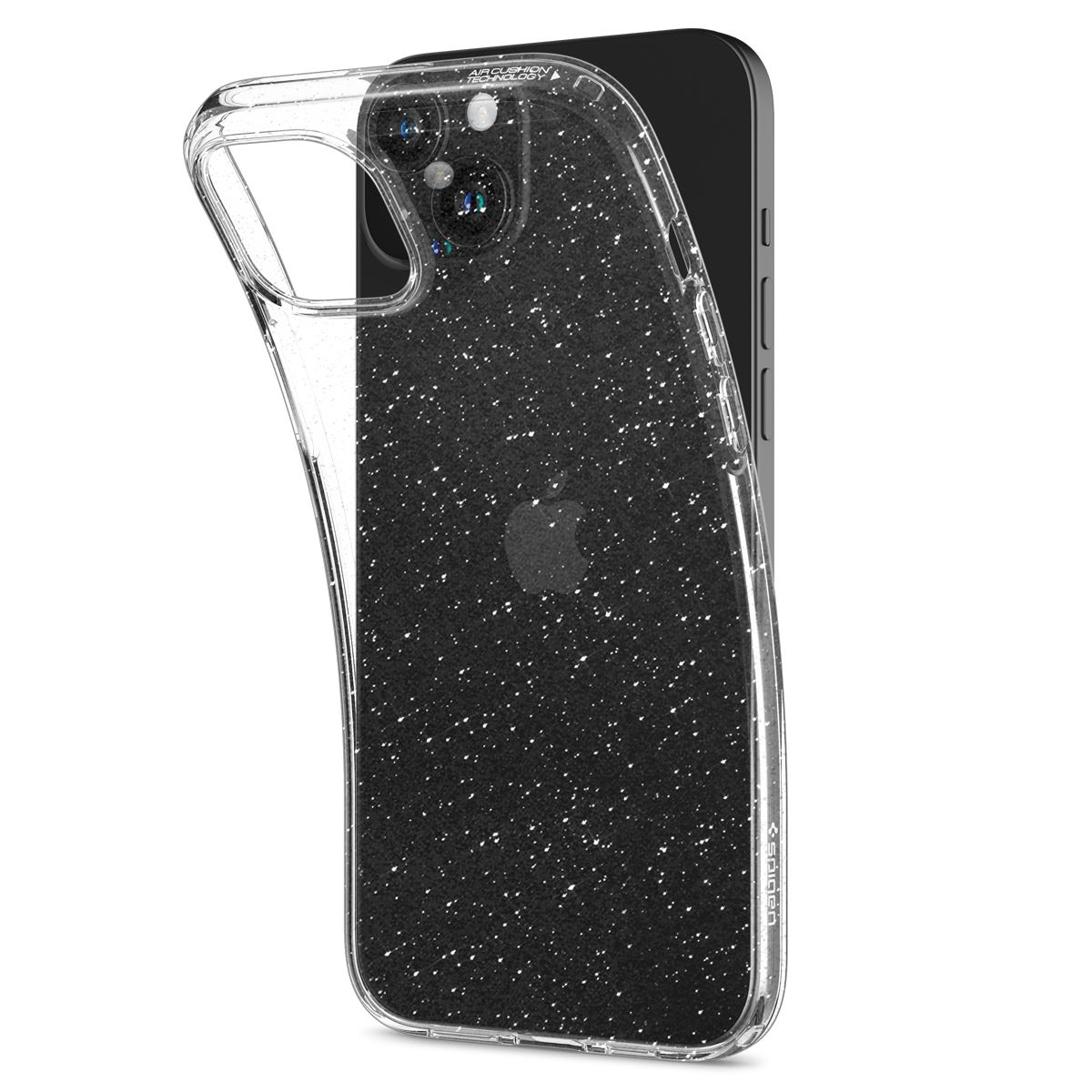Spigen Liquid Crystal Glitter, crystal quartz - iPhone 15 (6)