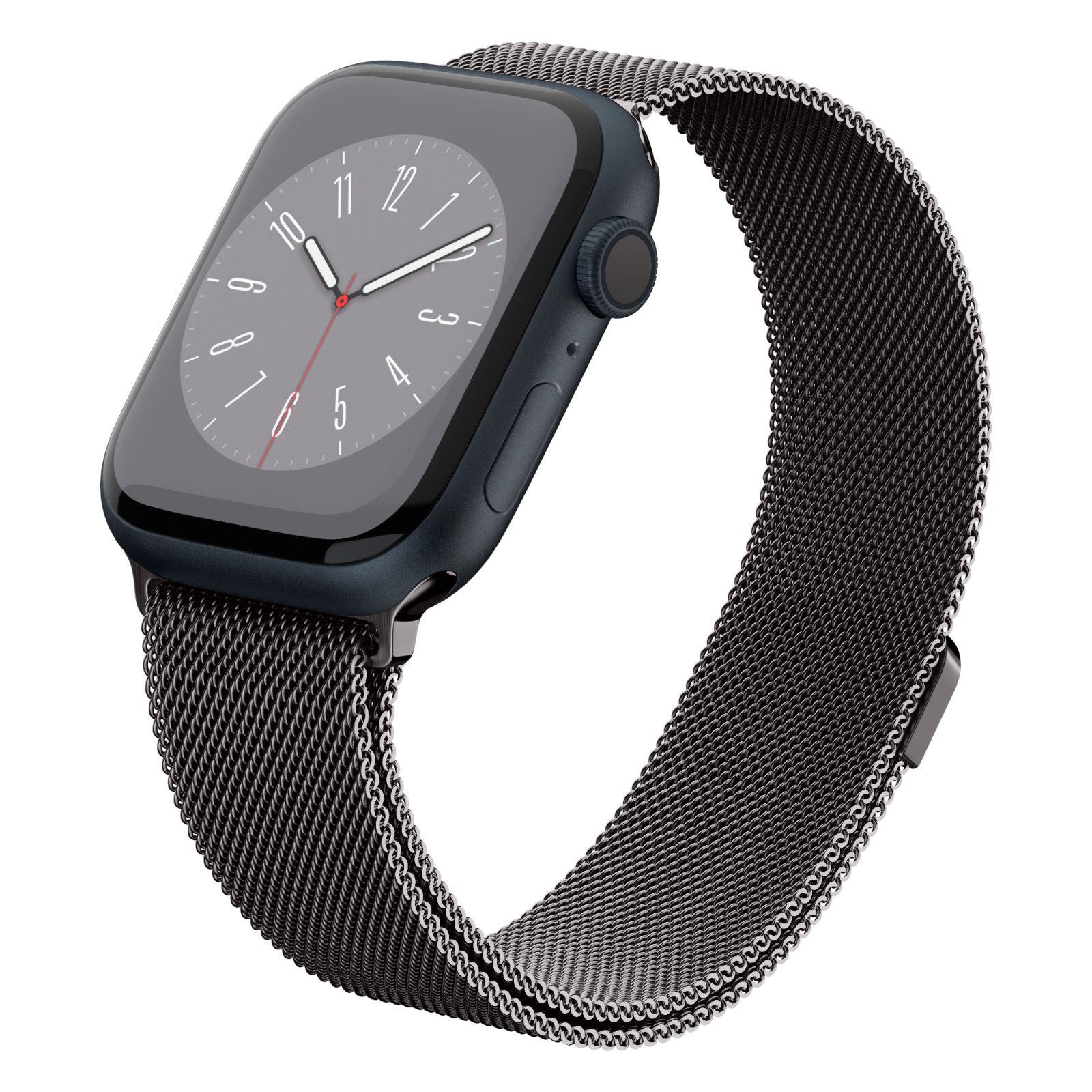 Spigen Metal Fit, graphite - Apple Watch 49mm/46mm/45mm/44mm/42mm (4)