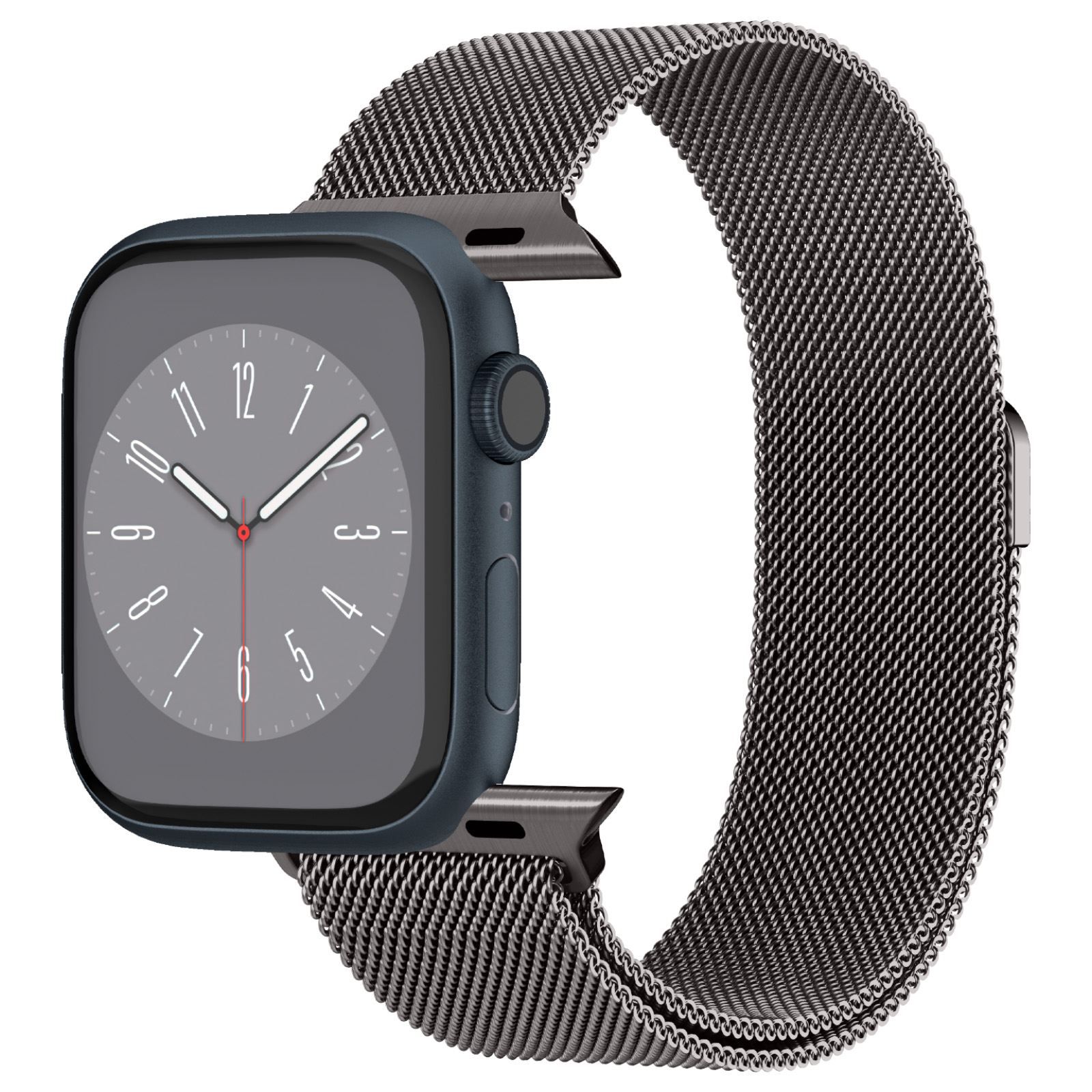 Spigen Metal Fit, graphite - Apple Watch 49mm/46mm/45mm/44mm/42mm
