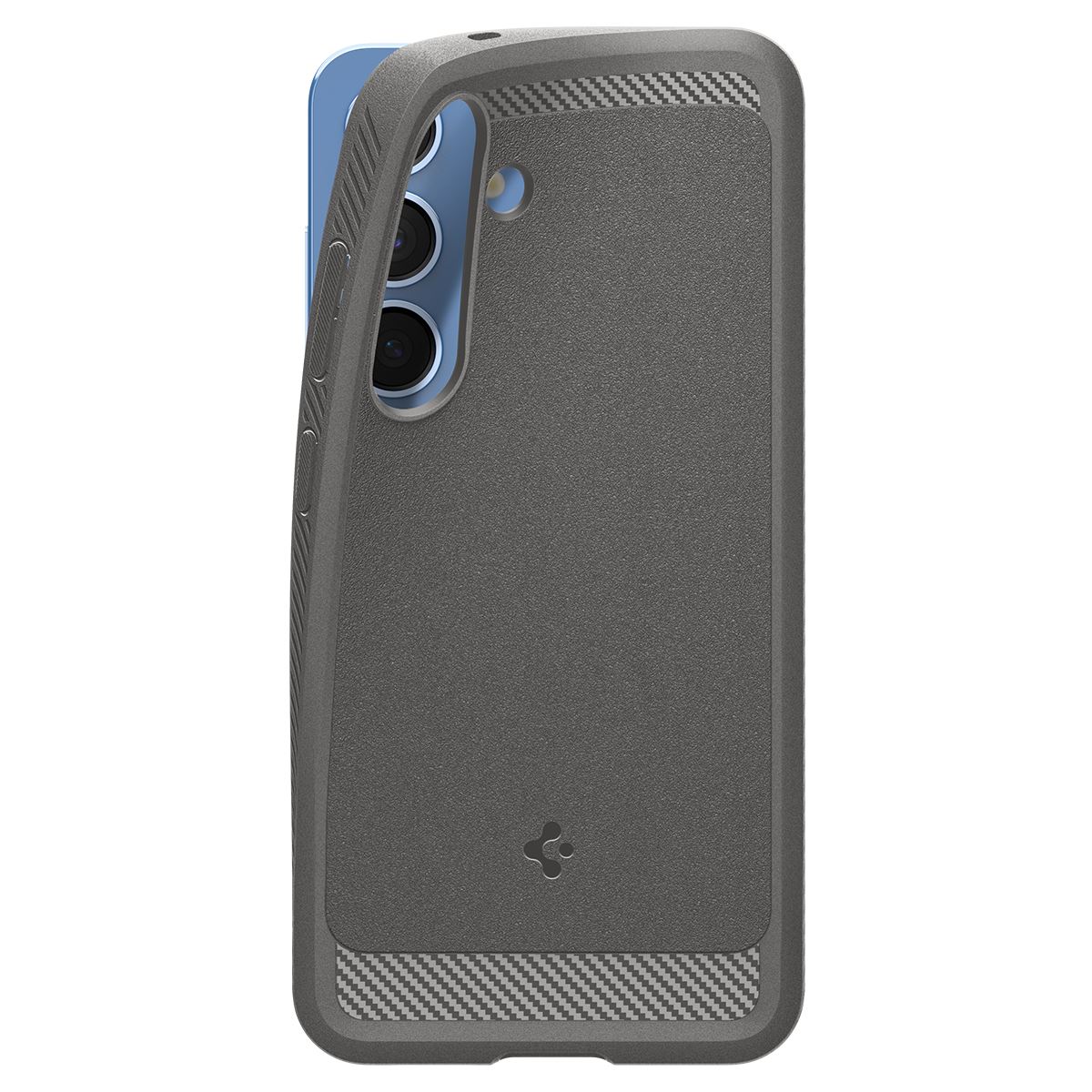 Spigen Rugged Armor MagSafe, marble gray - Samsung Galaxy S25 (2)