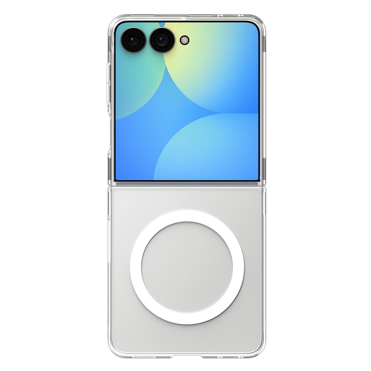 Spigen Air Skin MagSafe, clear white - Samsung Galaxy Z Flip8 (3)