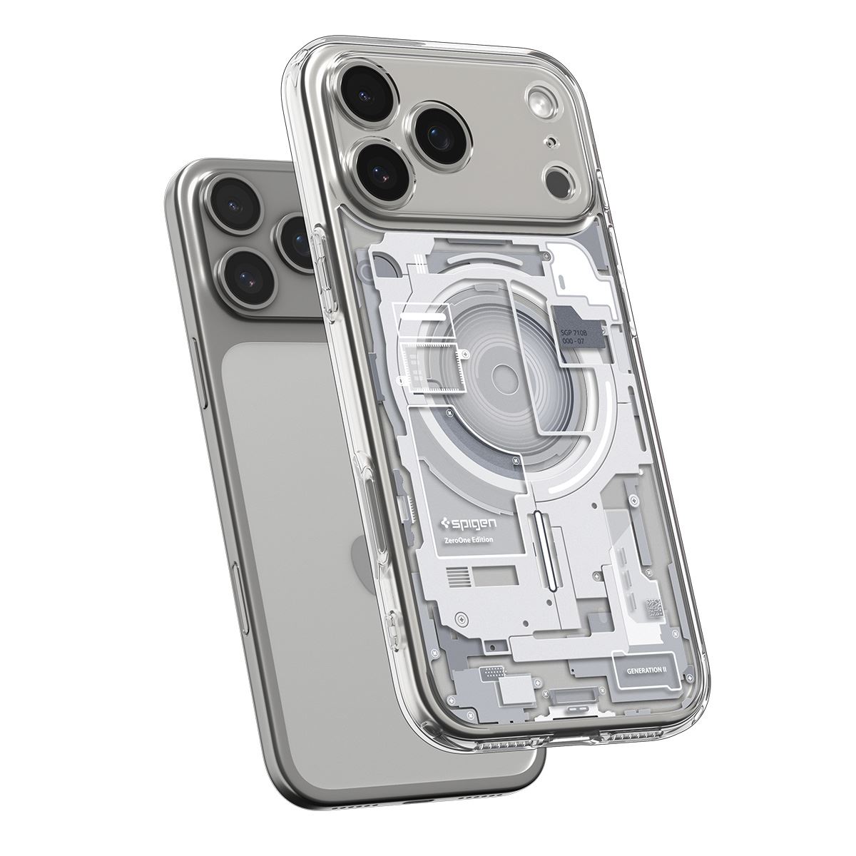 Spigen Ultra Hybrid MagSafe, zero one white - iPhone 17 Pro (5)