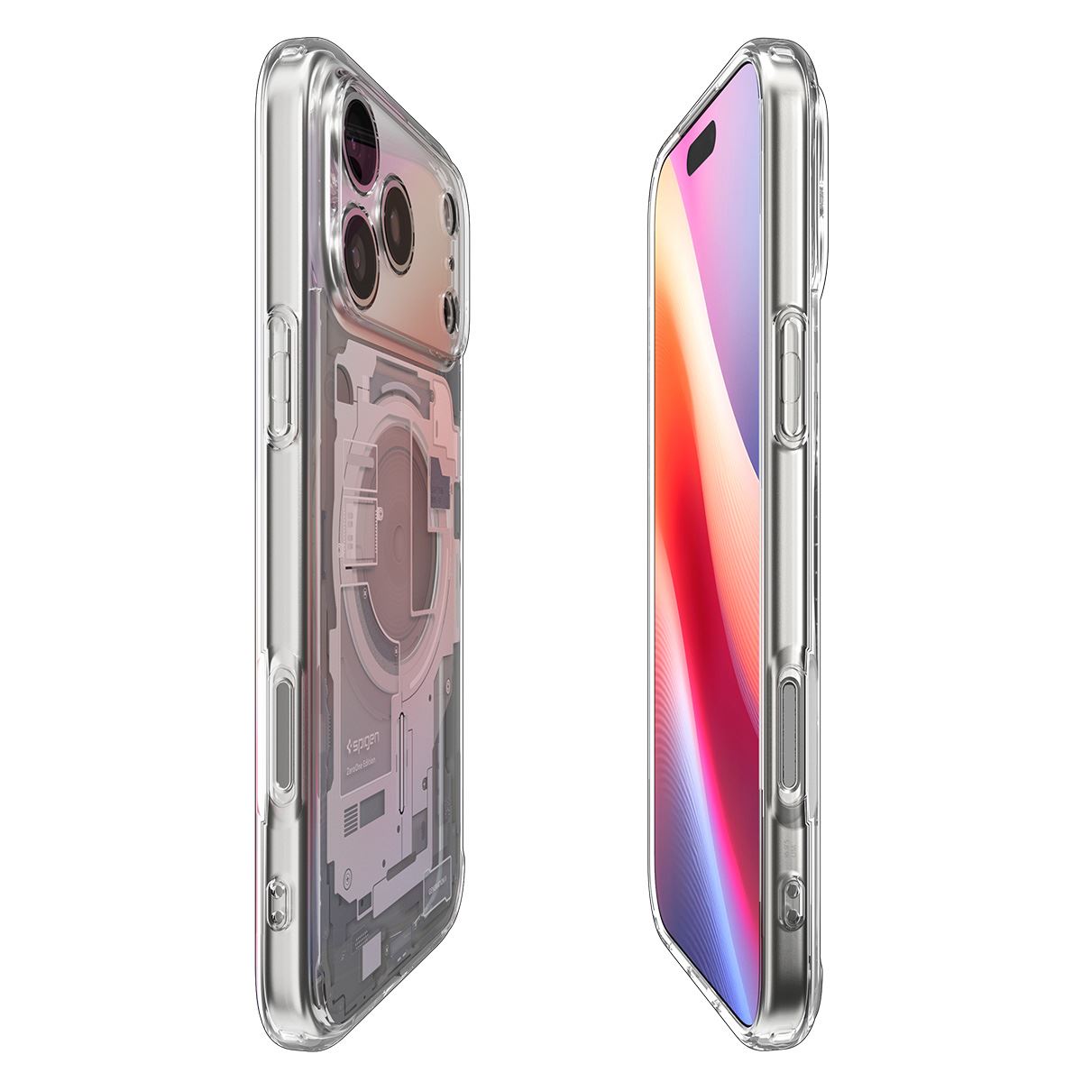 Spigen Ultra Hybrid MagSafe, zero one white - iPhone 17 Pro (6)