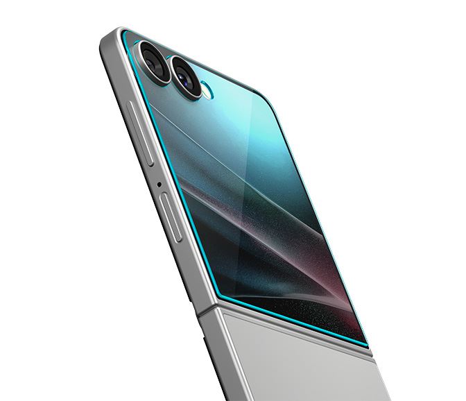 Spigen Glass tR EZ Fit HD 1 Pack - Samsung Galaxy Z Flip7 (3)