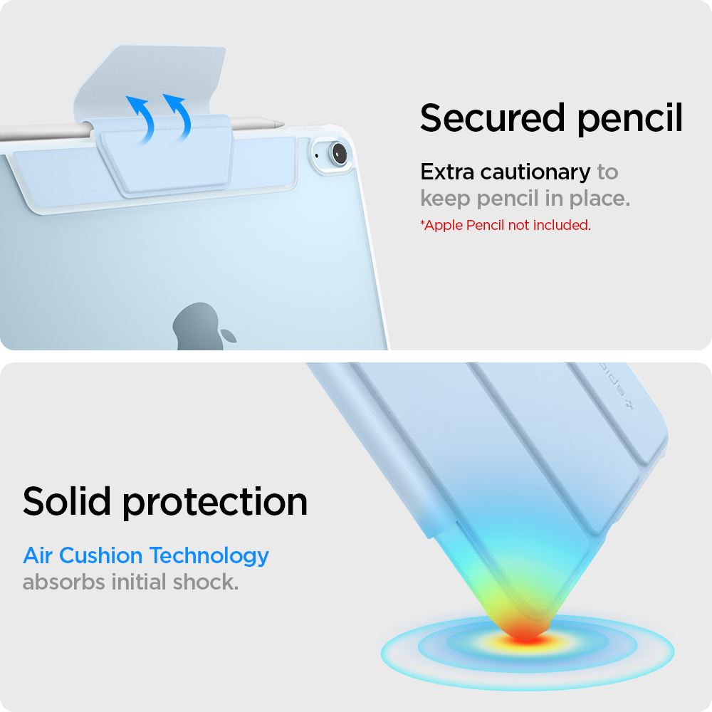 Spigen Ultra Hybrid Pro, sky blue - iPad Air 10.9" (2022/2020)/11" 2024/2025 (22)