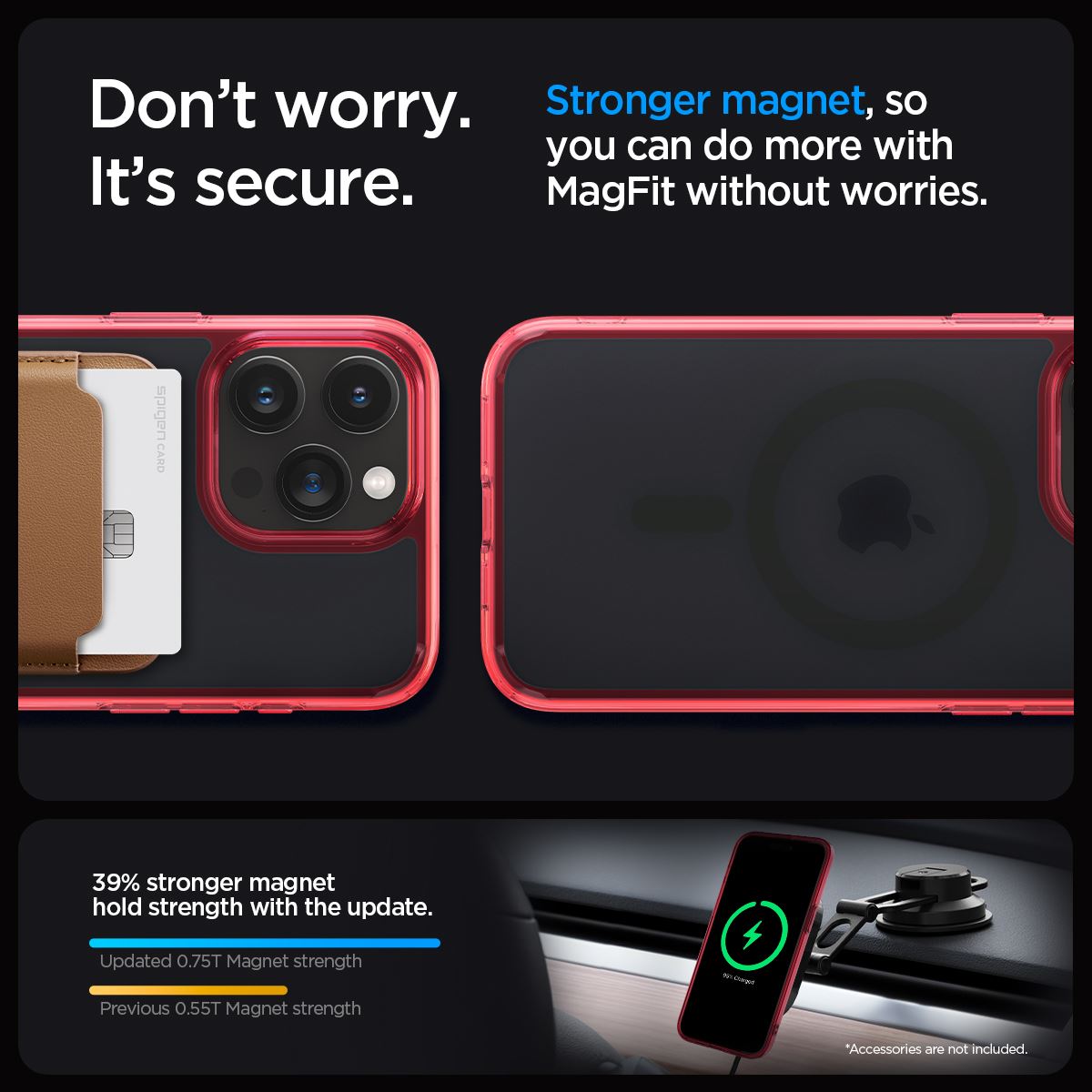 Spigen Ultra Hybrid MagSafe, frost deep red - iPhone 15 Pro Max (12)
