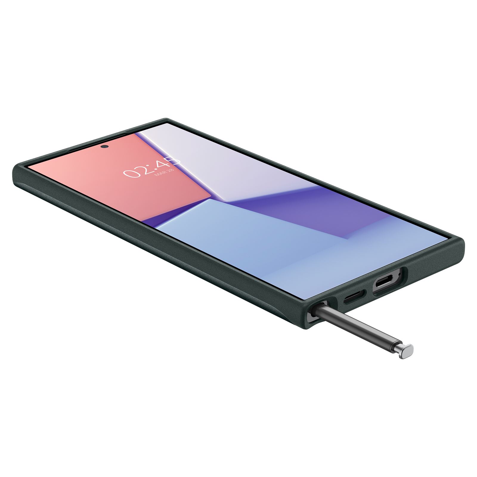Spigen Thin Fit, abyss green - Samsung Galaxy S24 Ultra (12)