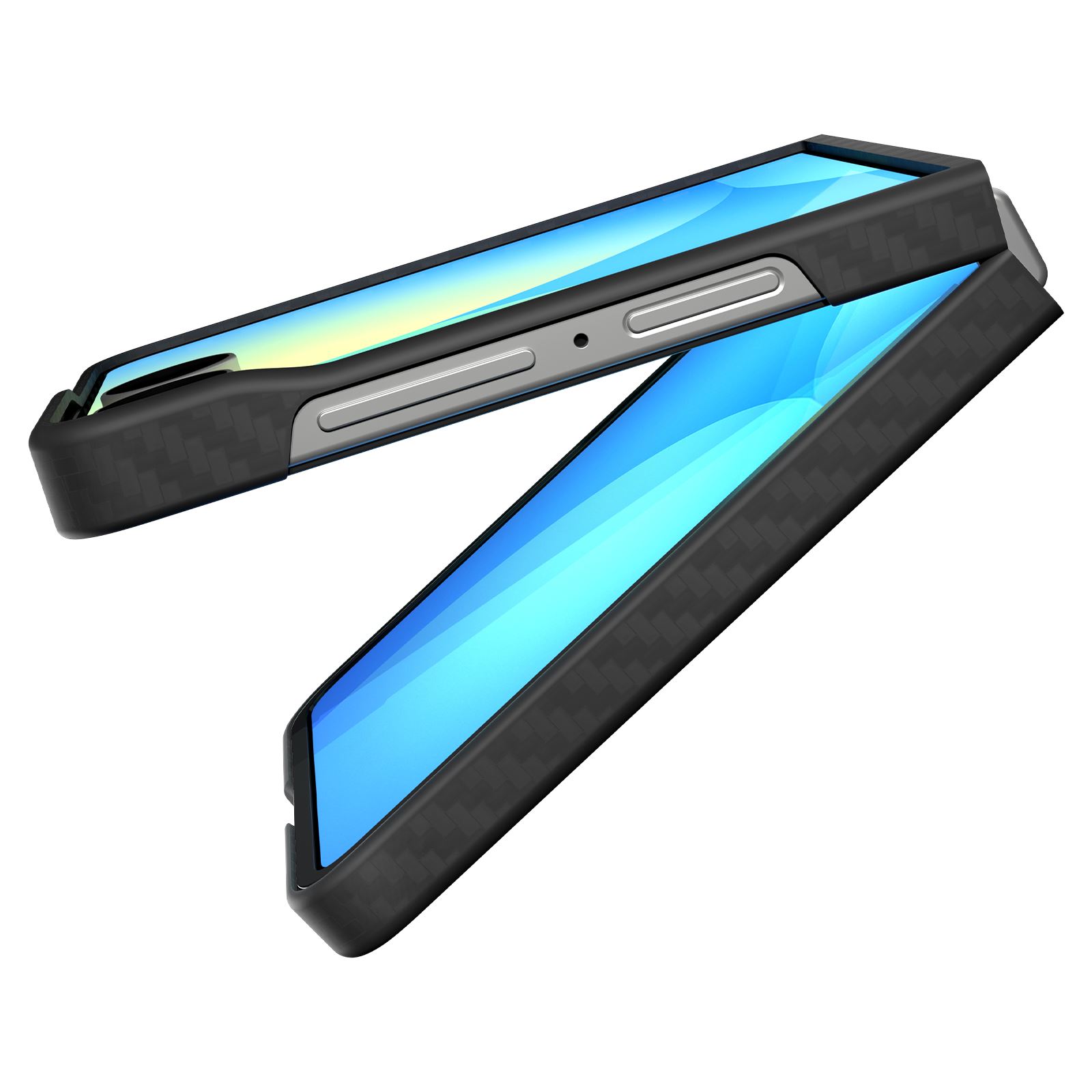 Spigen Air Skin, aramid black - Samsung Galaxy Z Flip7 (10)