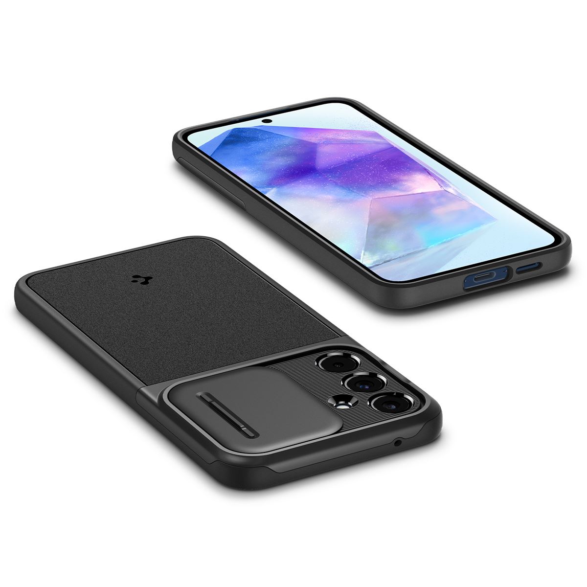 Spigen Optik Armor, black - Samsung Galaxy A55 (10)