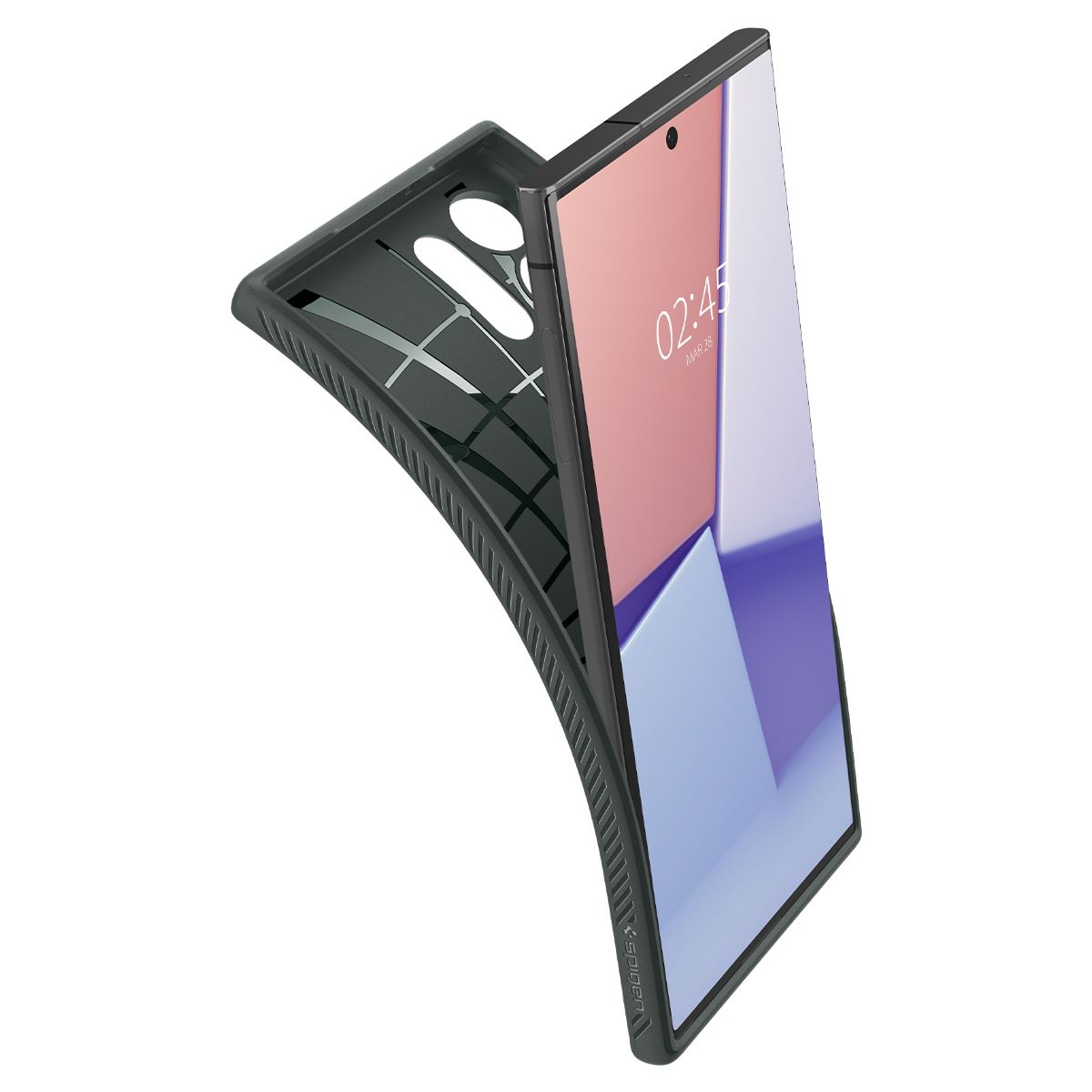 Spigen Liquid Air, green - Samsung Galaxy S23 Ultra (7)