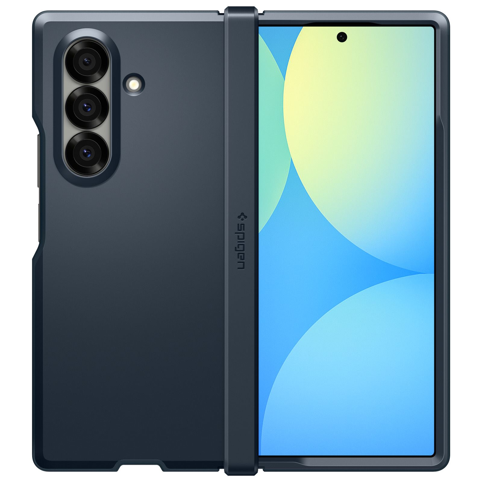 Spigen Tough Armor Pro MagSafe, metal slate - Samsung Galaxy Z Fold7 (2)