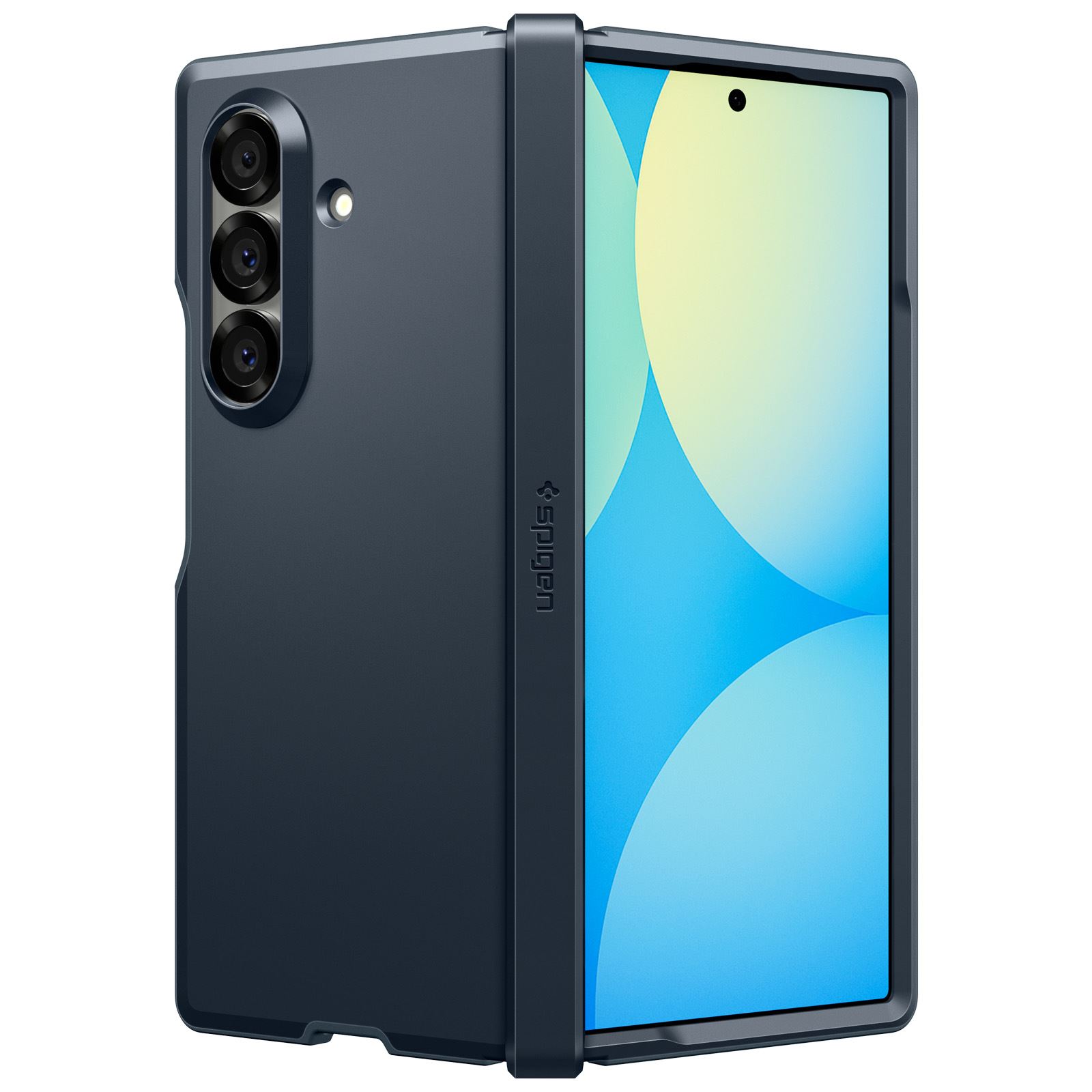 Spigen Tough Armor Pro MagSafe, metal slate - Samsung Galaxy Z Fold7 (5)