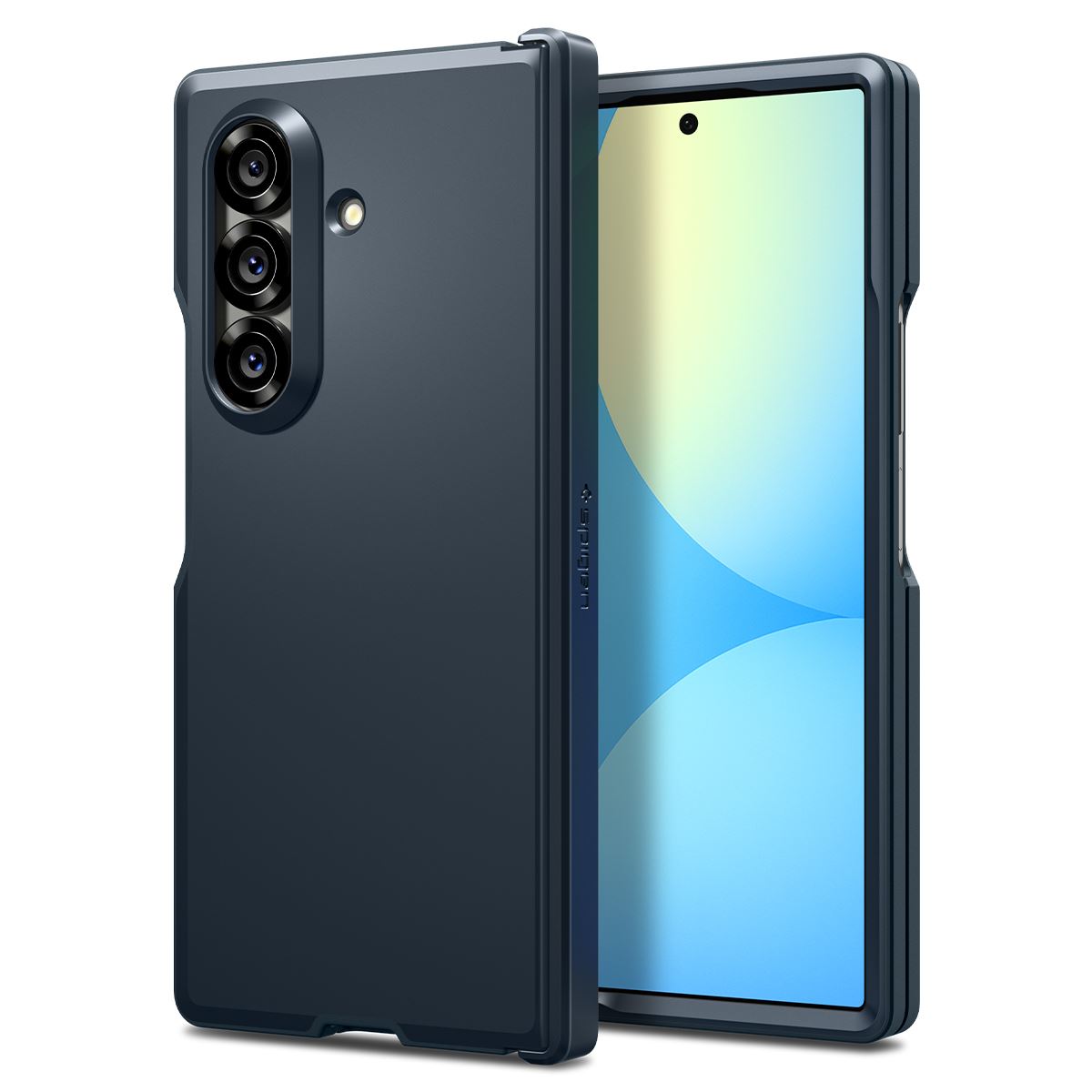 Spigen Tough Armor Pro MagSafe, metal slate - Samsung Galaxy Z Fold7