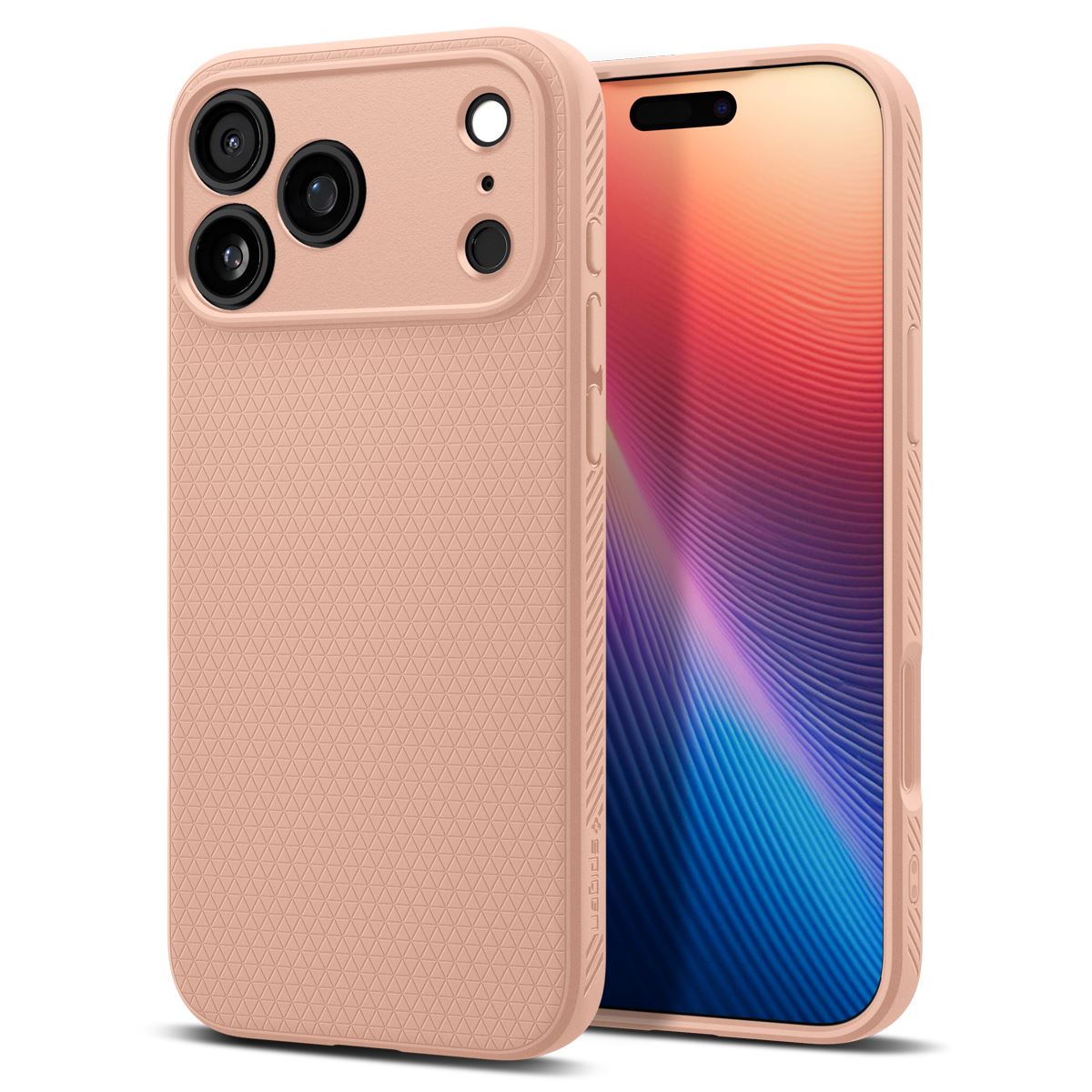 Spigen Liquid Air, rose titanium - iPhone 17 Pro Max (1)