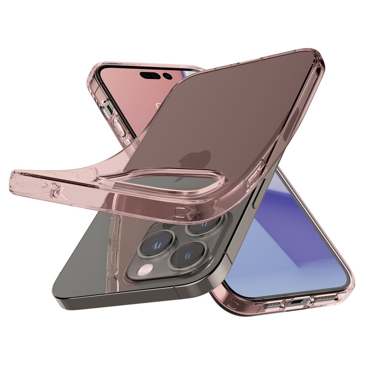 Spigen Crystal Flex, rose crystal - iPhone 14 Pro (7)