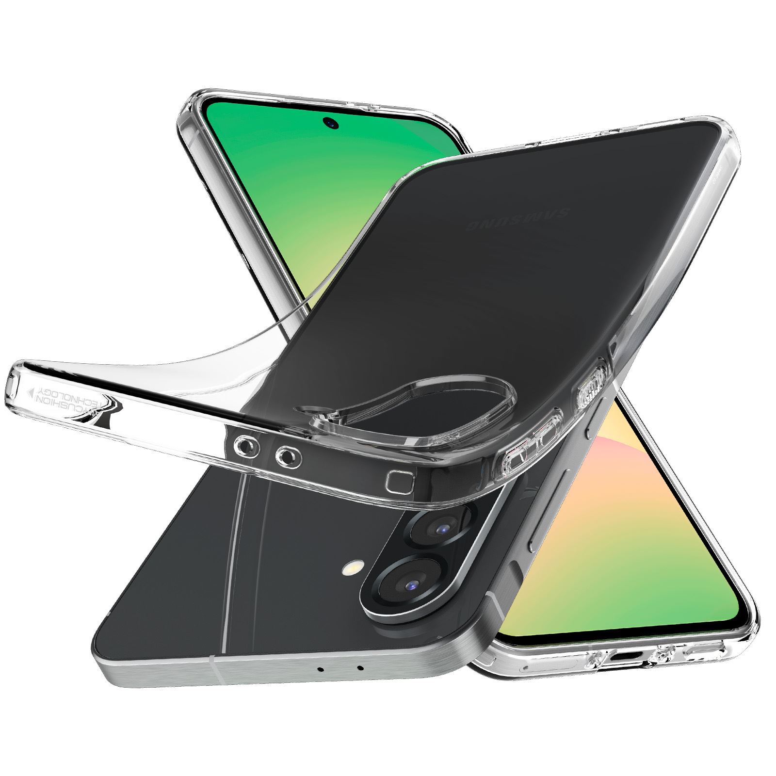 Spigen Liquid Crystal, crystal clear - Samsung Galaxy A56 5G (6)