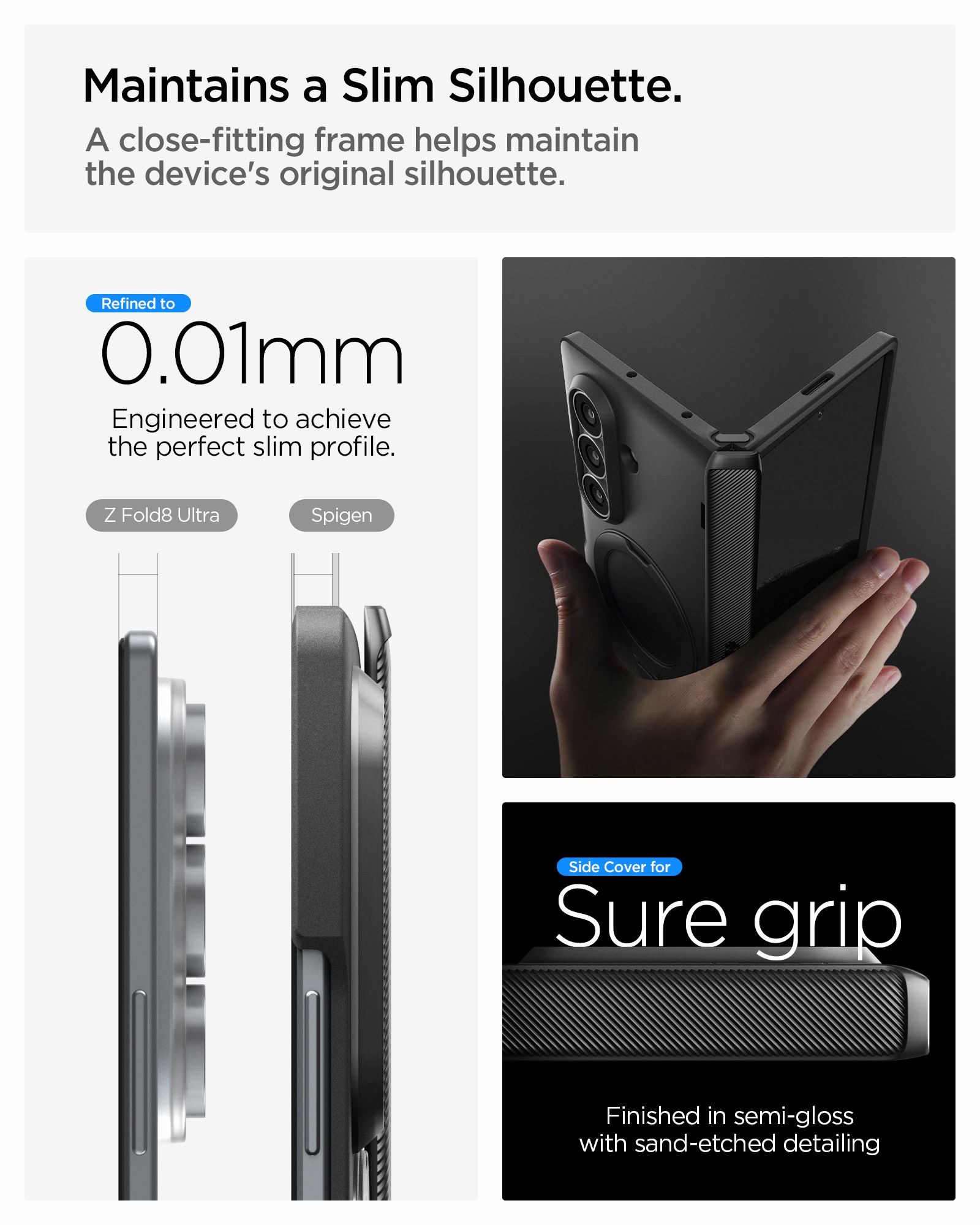 Spigen Slim Armor Pro S MagSafe, black - Samsung Galaxy Z Fold8 Ultra (18)