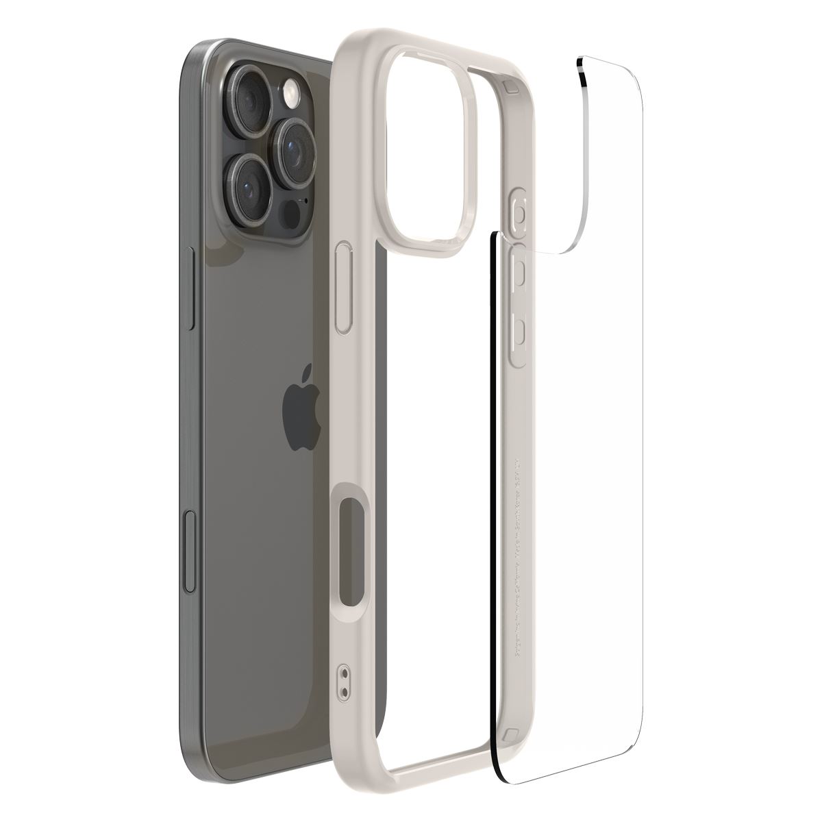 Spigen Ultra Hybrid, natural titanium - iPhone 16 Pro (7)