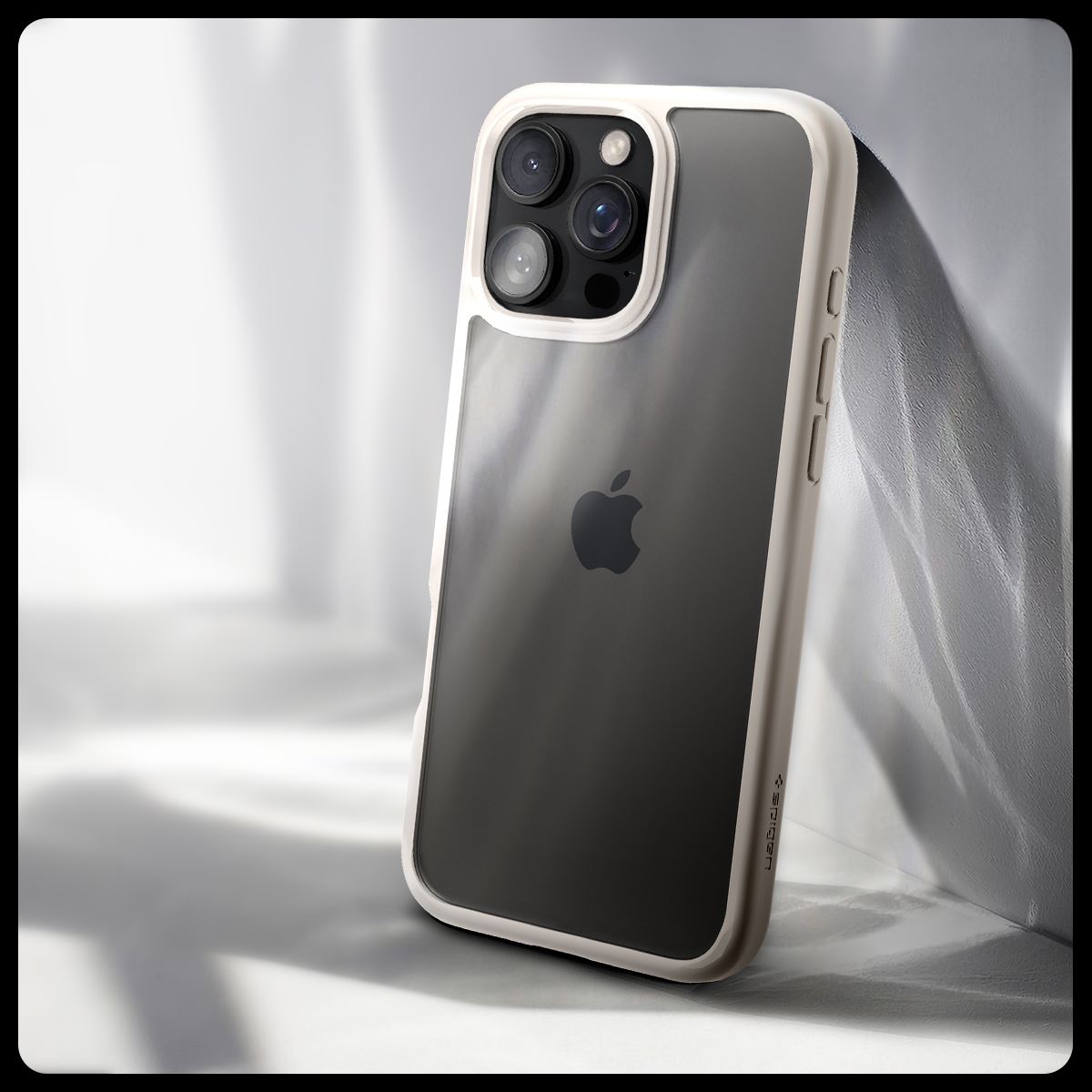 Spigen Ultra Hybrid, natural titanium - iPhone 16 Pro (9)
