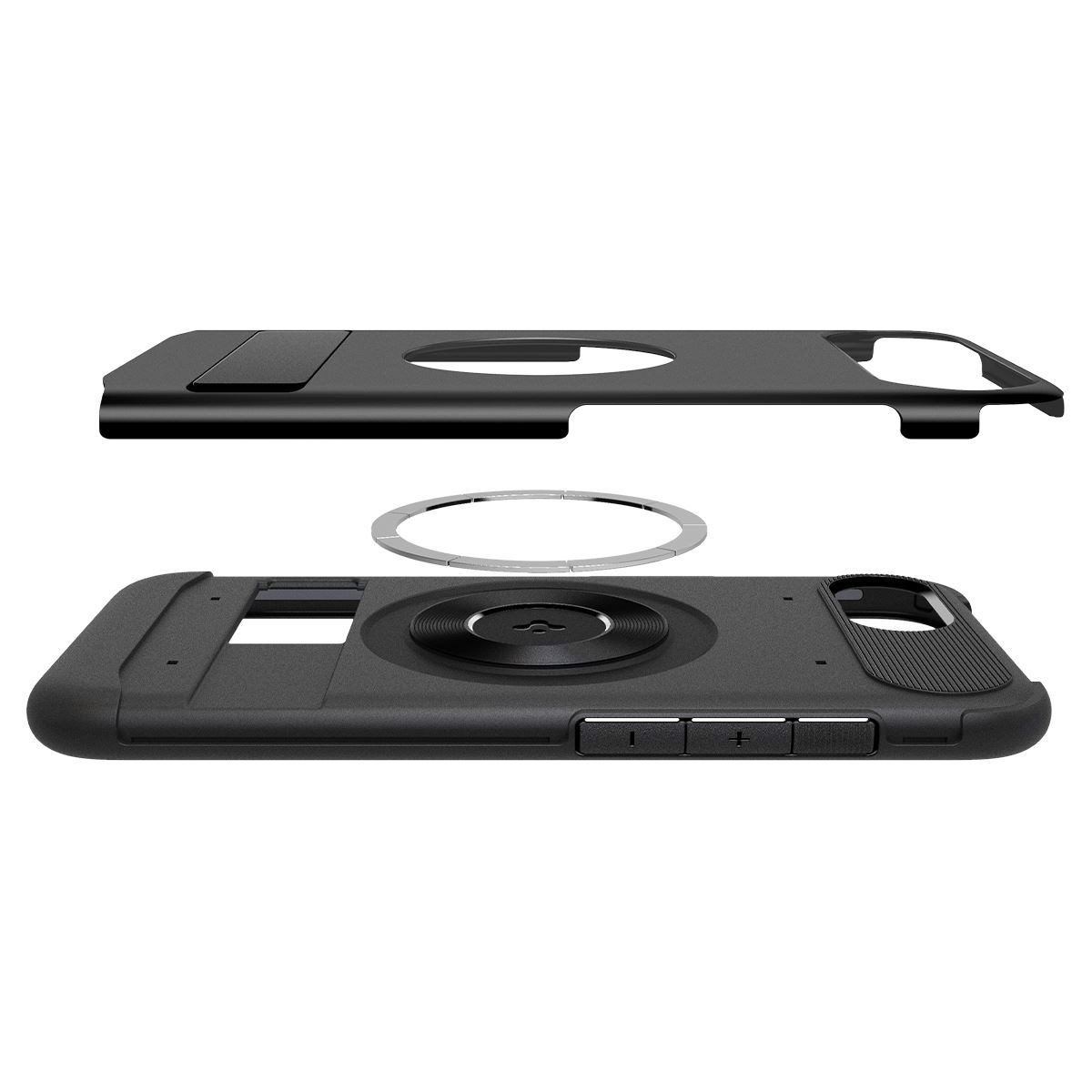 Spigen Slim Armor MagSafe, black - iPhone 16e (7)