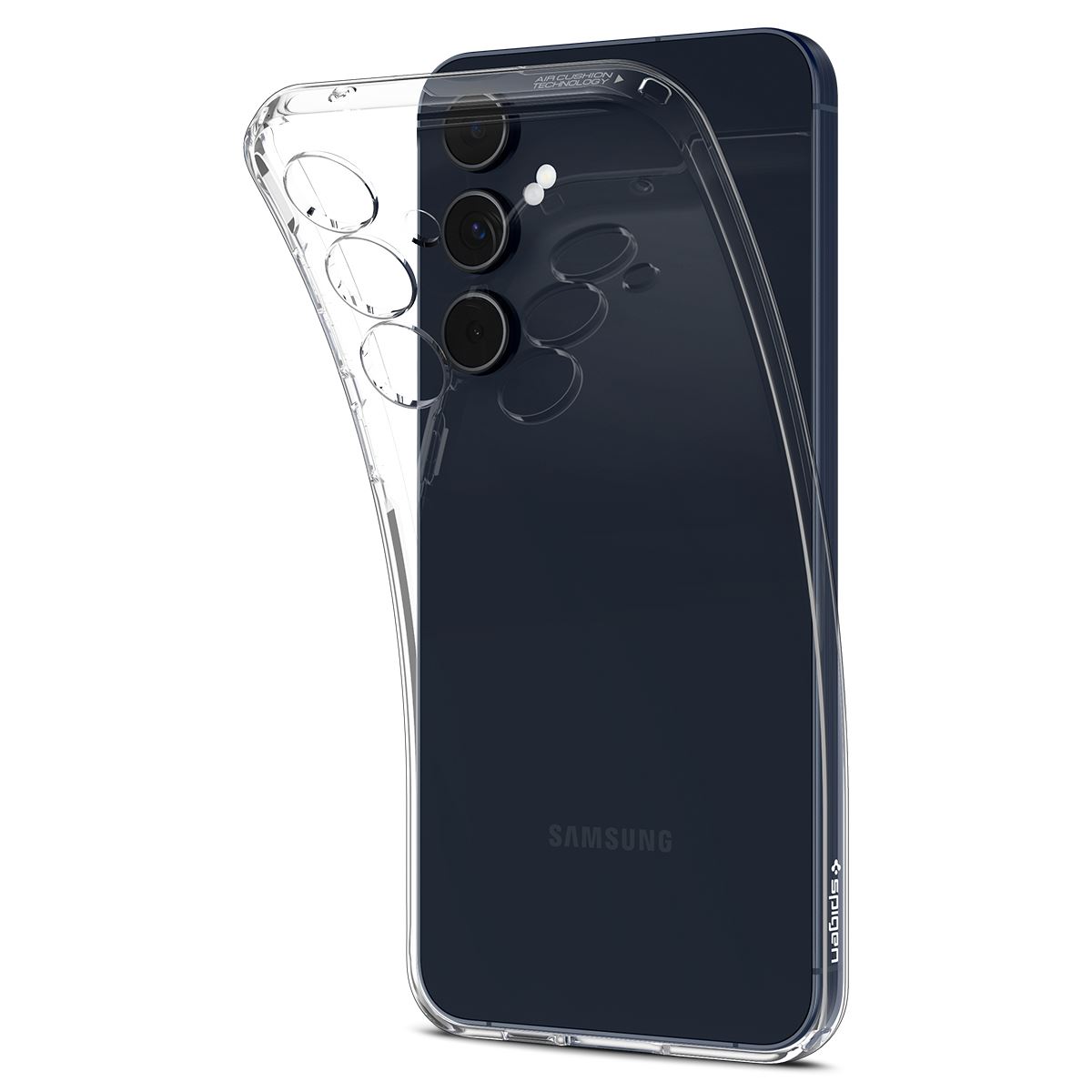 Spigen Liquid Crystal, crystal clear - Samsung Galaxy A55 (7)