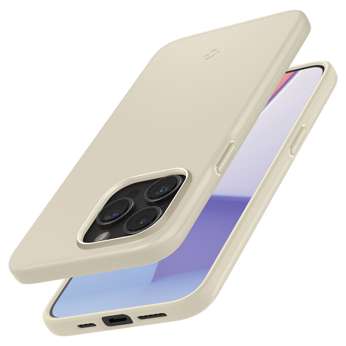Spigen Thin Fit, mute beige - iPhone 15 Pro (7)