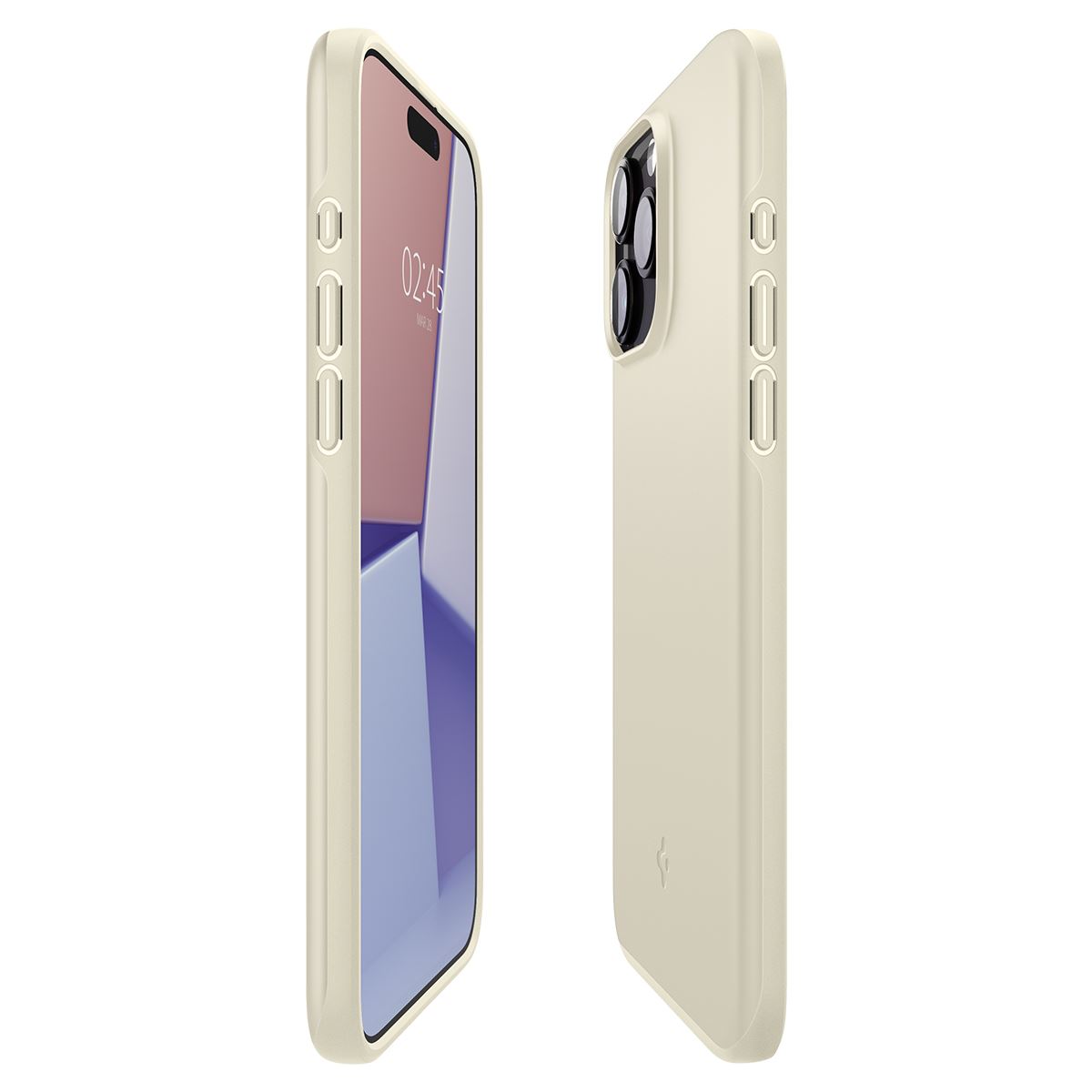 Spigen Thin Fit, mute beige - iPhone 15 Pro (8)