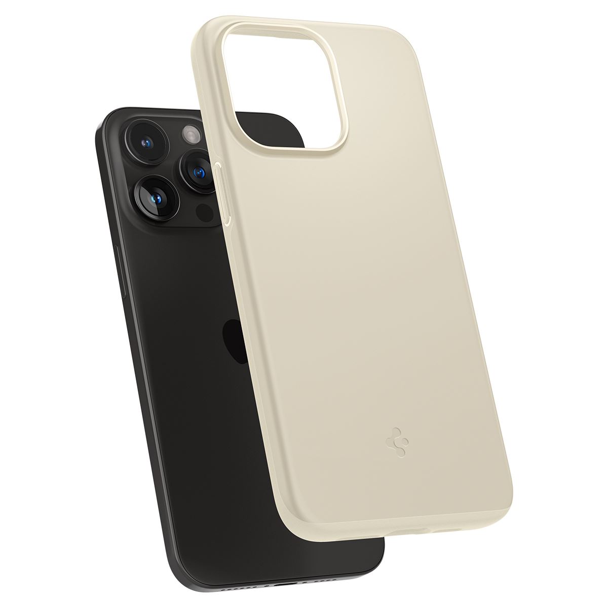 Spigen Thin Fit, mute beige - iPhone 15 Pro (9)
