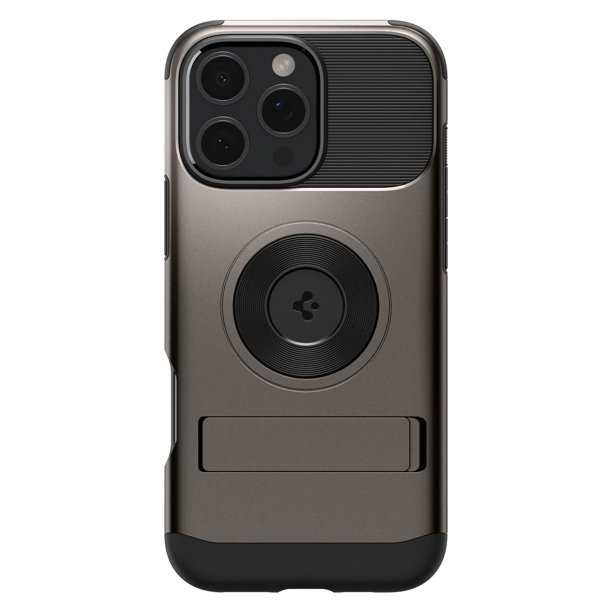 Spigen Slim Armor MagSafe, gunmetal - iPhone 16 Pro (2)