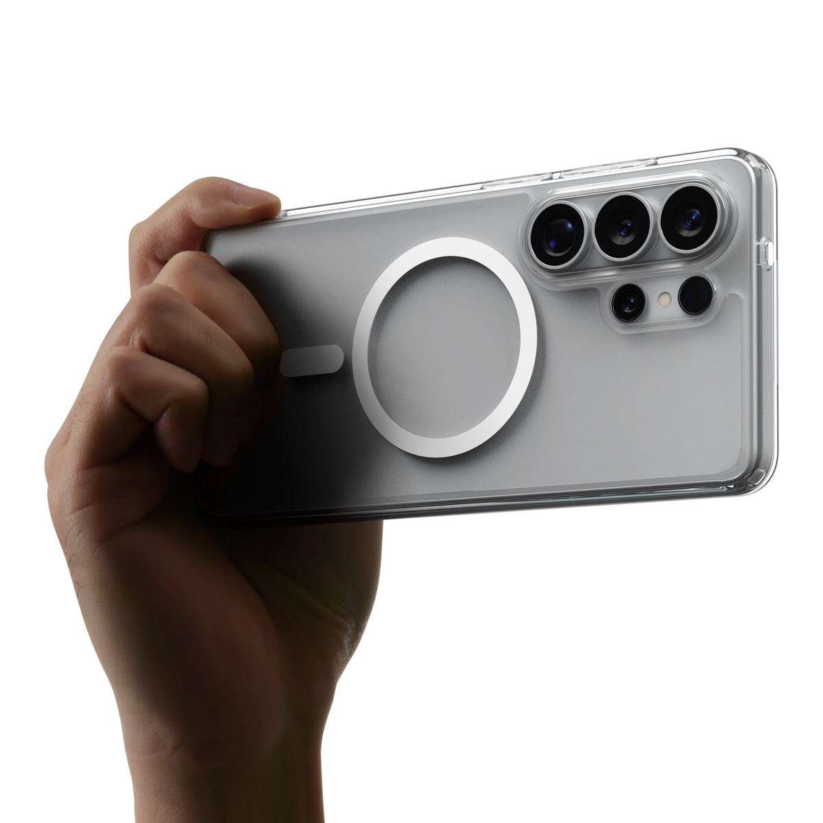 Spigen Ultra Hybrid MagSafe, clear white - Samsung Galaxy S26 Ultra (11)