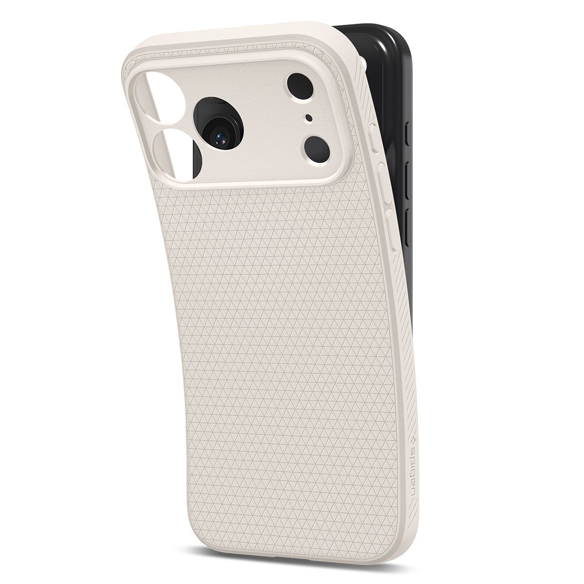 Spigen Liquid Air, natural titanium - iPhone 17 Pro (6)