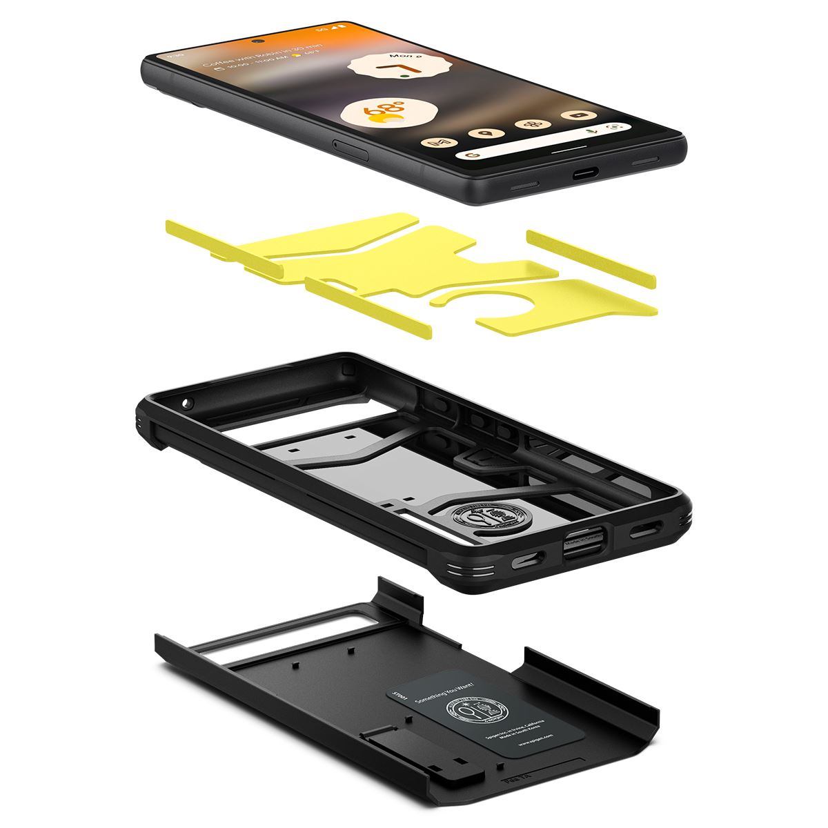 Spigen Tough Armor, black - Google Pixel 6a (7)