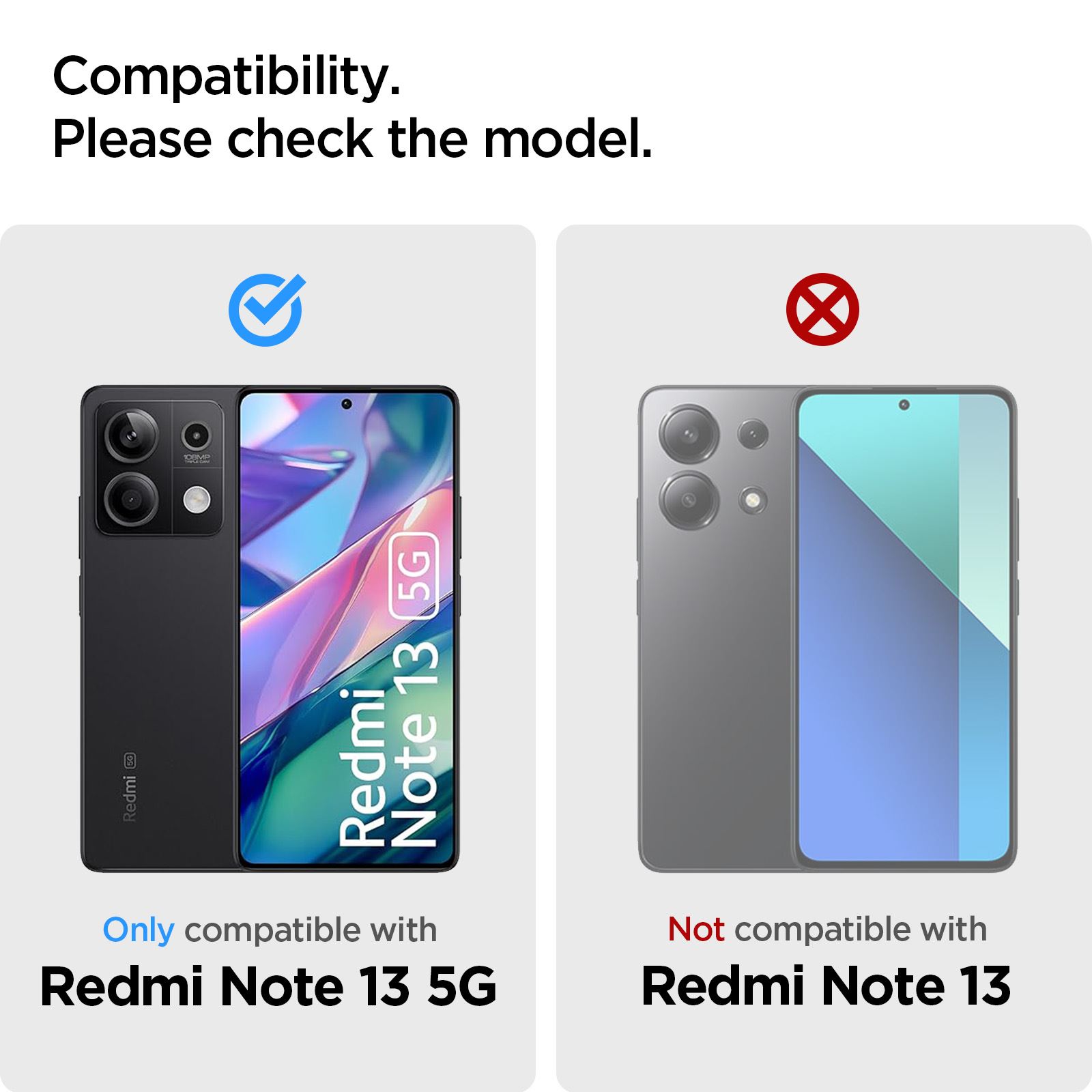 Spigen Glass tR Slim 2 Pack - Xiaomi Redmi Note 13 5G (6)